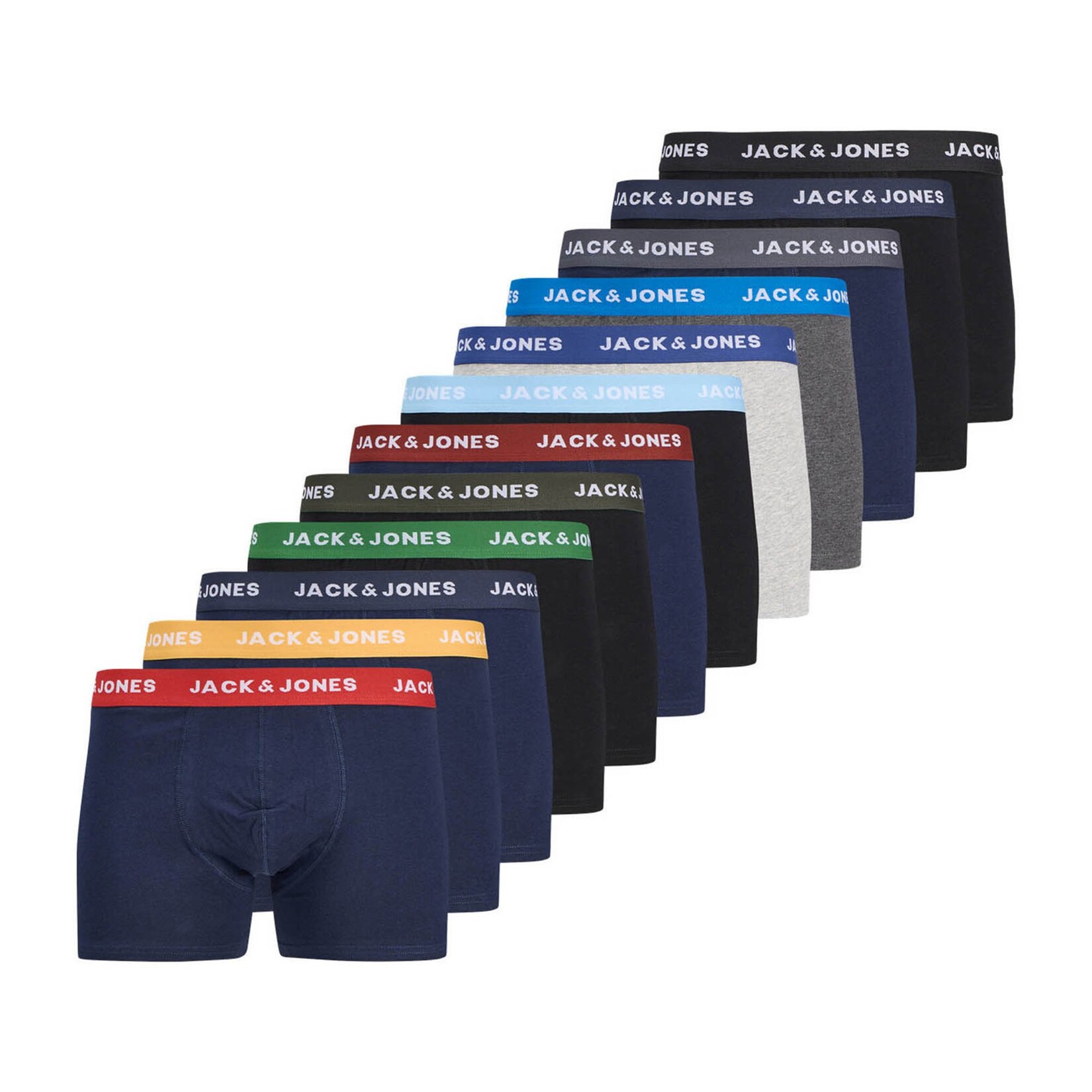 JACSHADE SOLID TRUNKS 12P Herren Boxershort