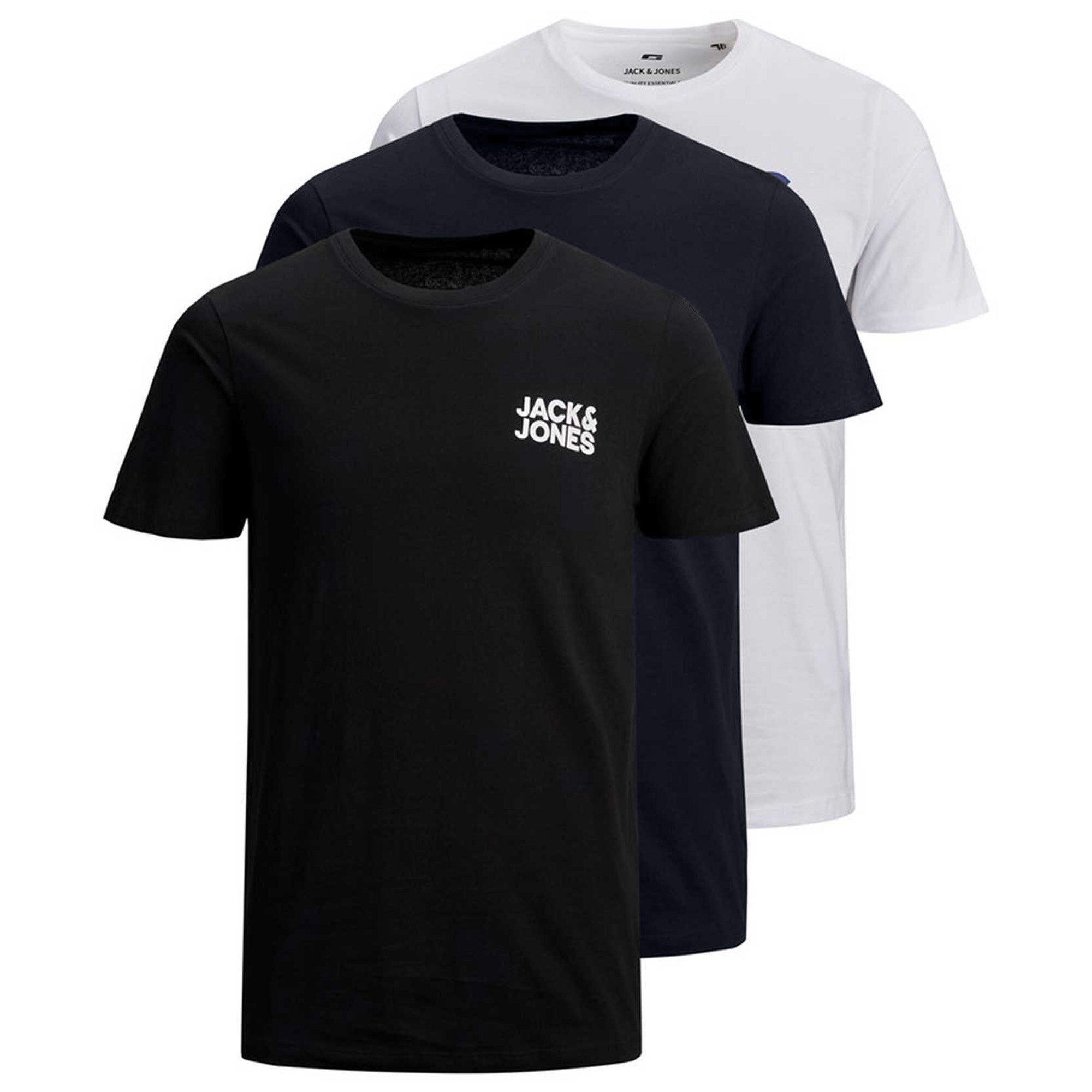 JJECORP LOGO TEE O-NECK 3PK Herren T-Shirt - Bild 1