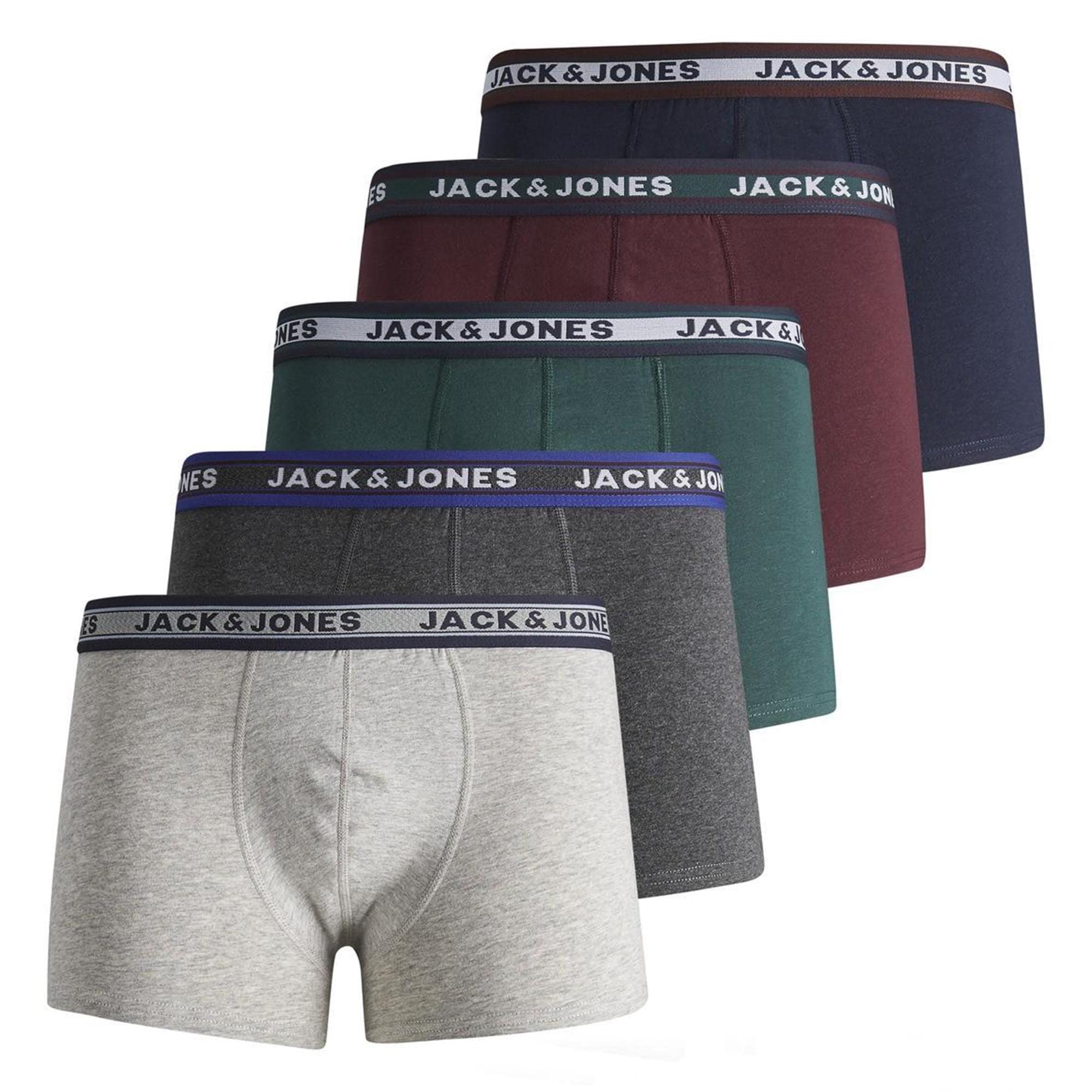 JACOLIVER TRUNKS 5 PACK JNR NOOS Jungen Boxershort - Bild 1