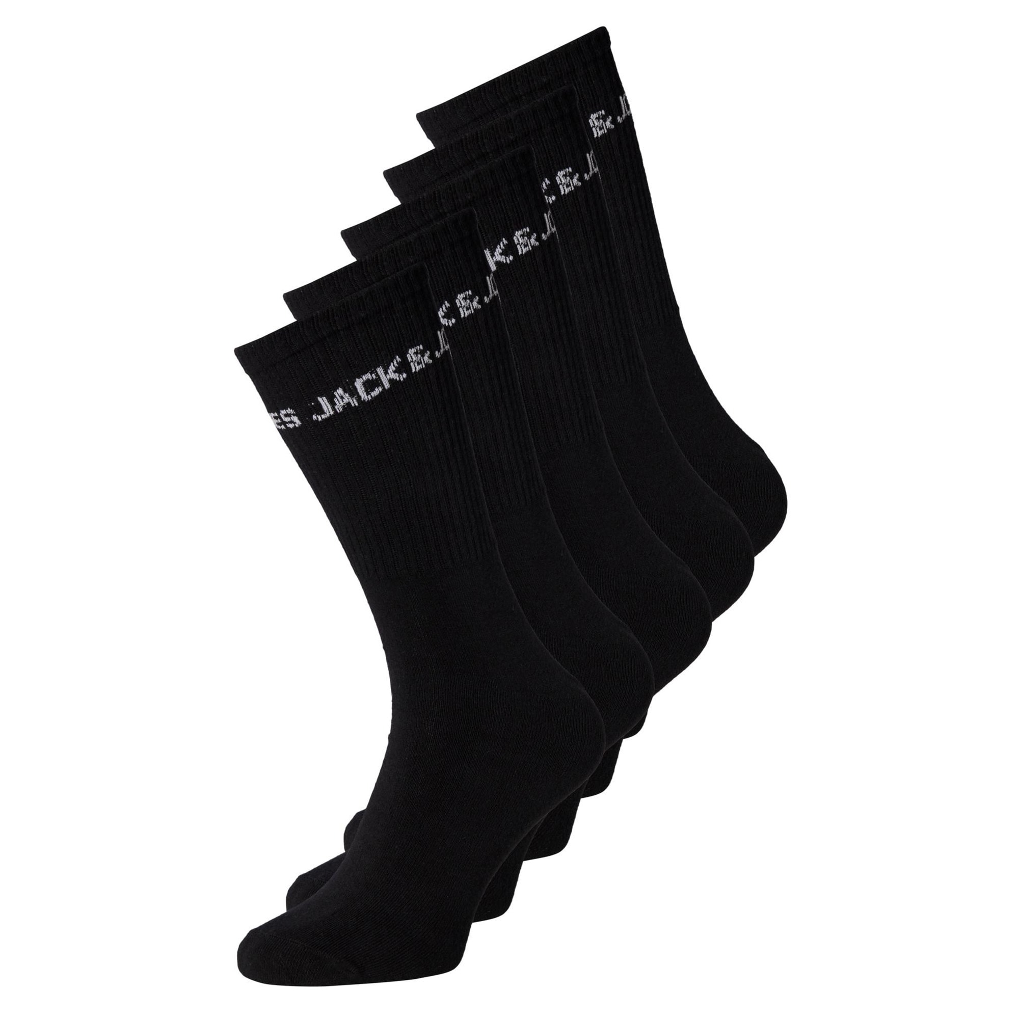 JACBASIC LOGO TENNIS SOCK 5 PACK JNR Unisex Socken - Bild 1