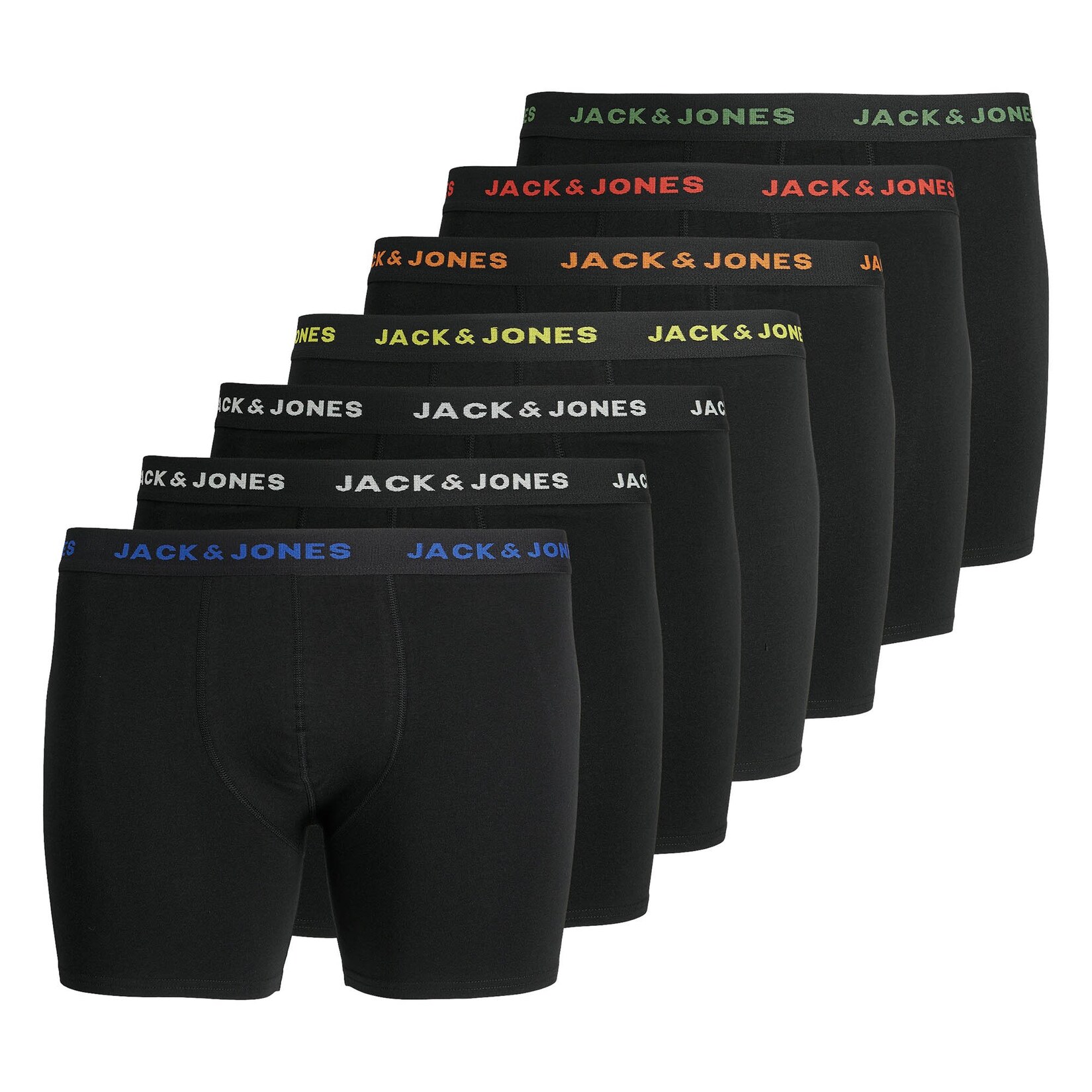 JACBASIC TRUNKS PLUS 7 PACK Herren Boxershort