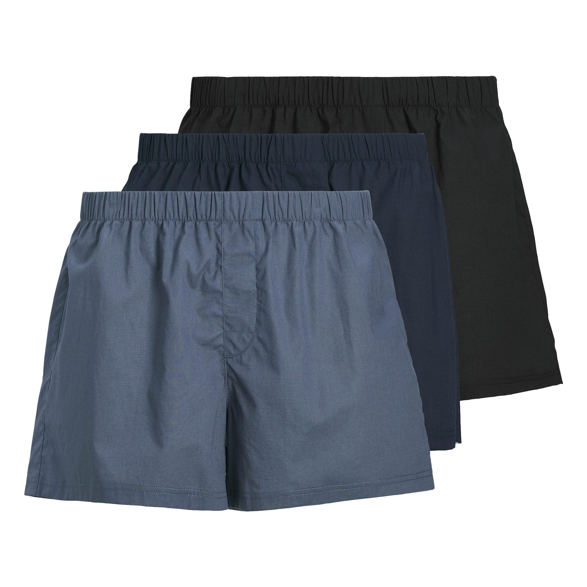 JACMILANO WOVEN BOXERS 3 PACK Herren Web-Boxershorts - Bild 1