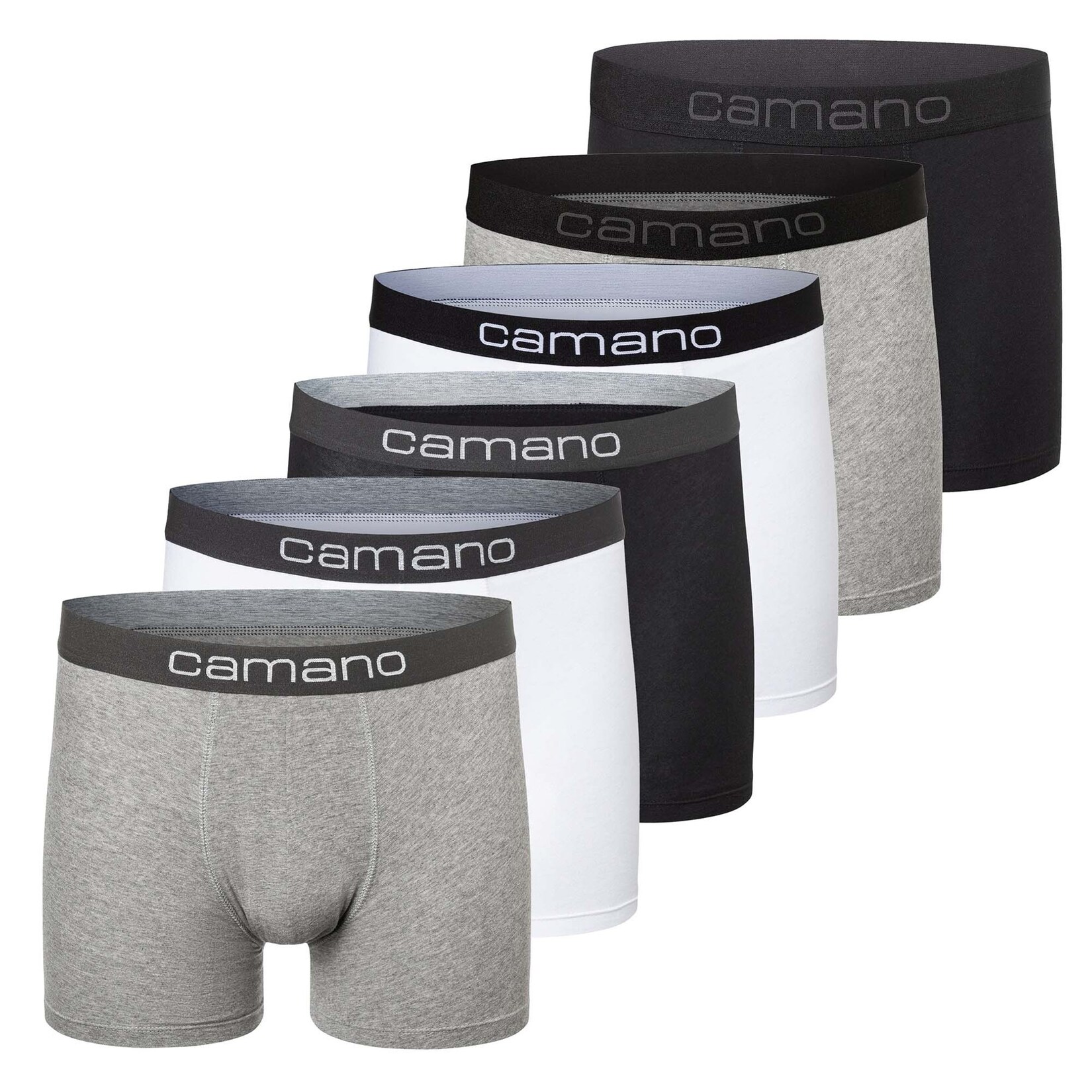 Men comfort BCI Cotton Boxershorts 6p in Box Herren Boxershort