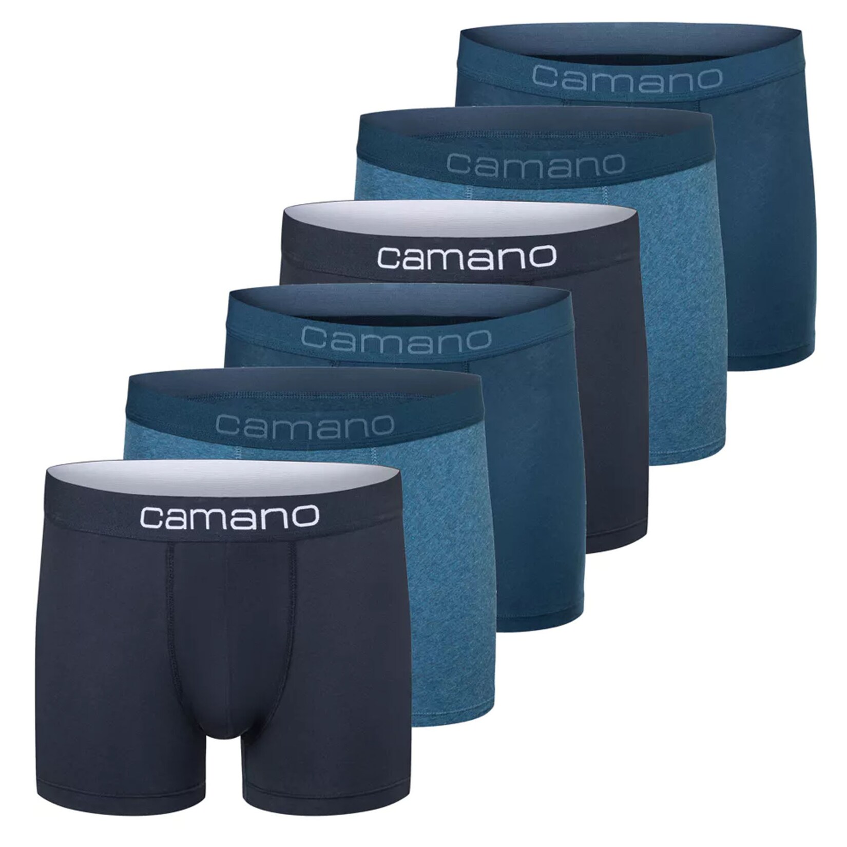 Men comfort BCI Cotton Boxershorts 6p in Box Herren Boxershort