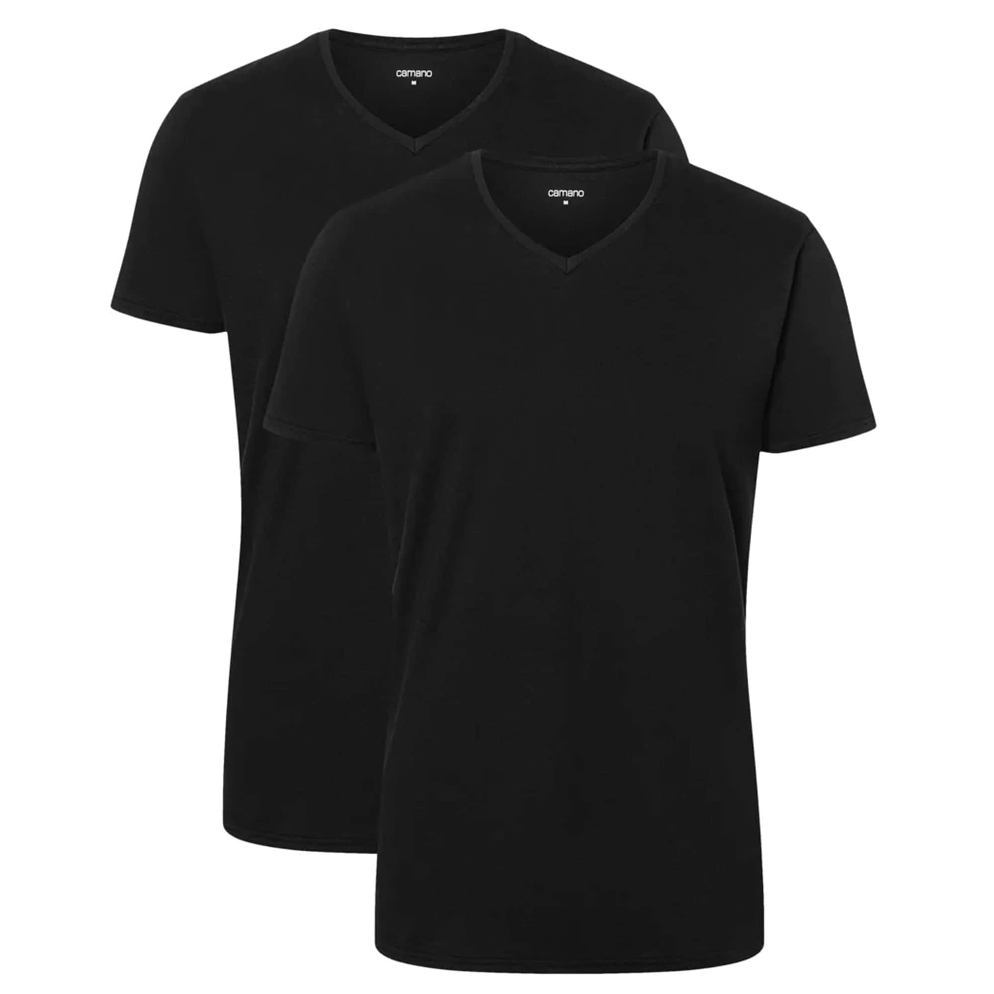 Men Comfort BCI Cotton V-Neck T-Shirt 2P Herren T-Shirt - Bild 1