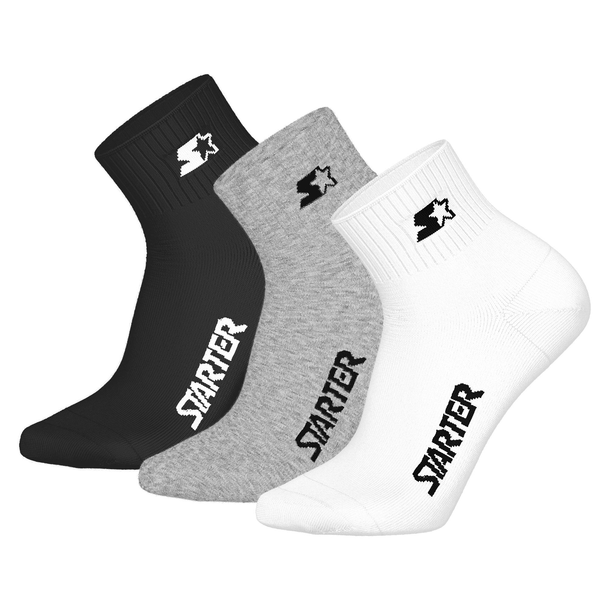 STARTER 3pk Quarter Socks Unisex Socken - Bild 1