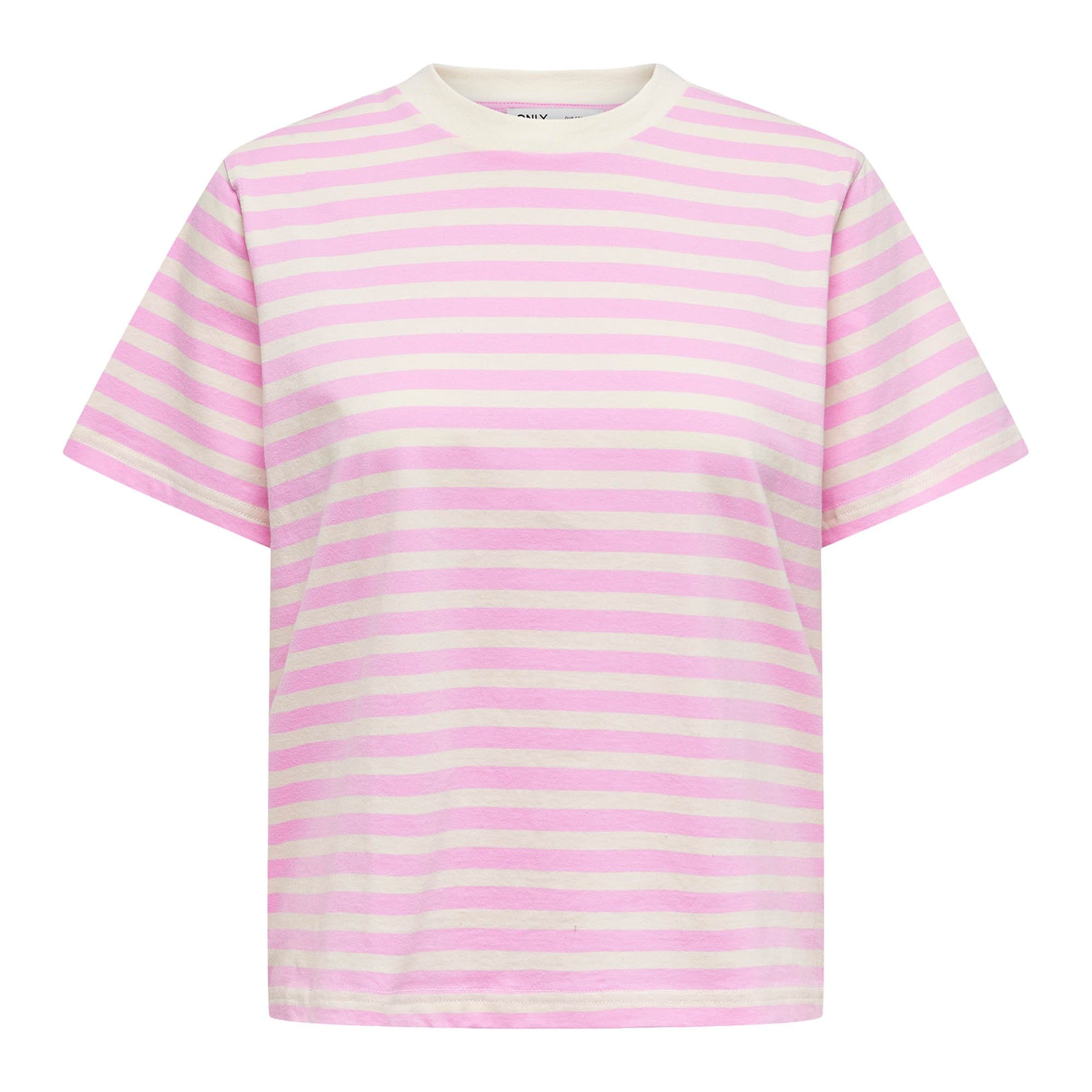 ONLLIVINA LIFE STRIPE TEE Damen T-Shirt - Bild 1