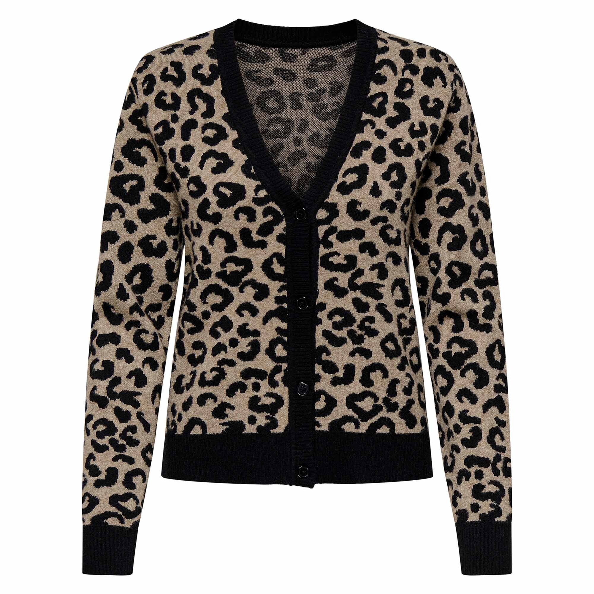 ONLLEO V-NECK CARDIGAN Damen Strickjacke - Bild 1