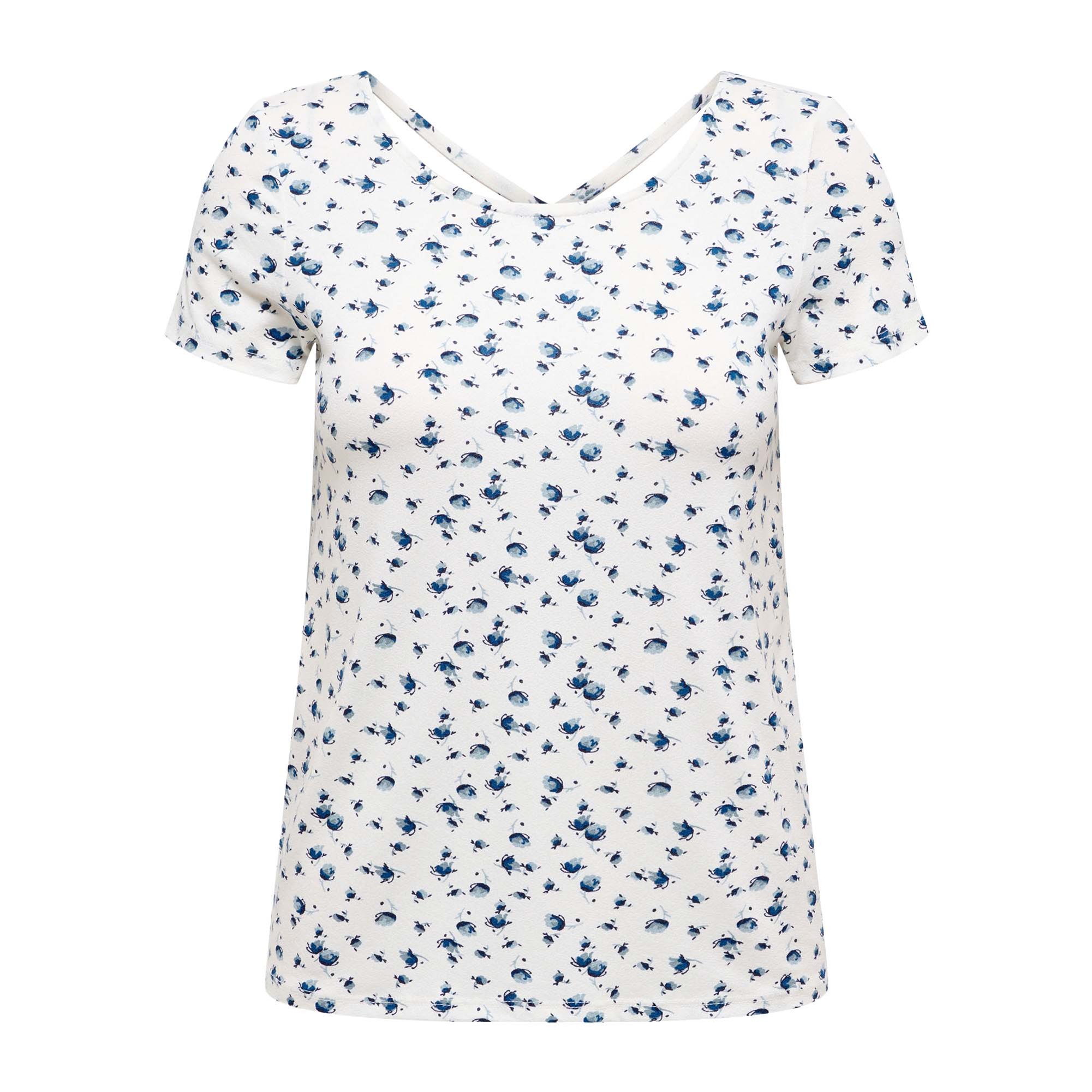 ONLBERA BACK LACE UP TO Damen T-Shirt - Bild 1