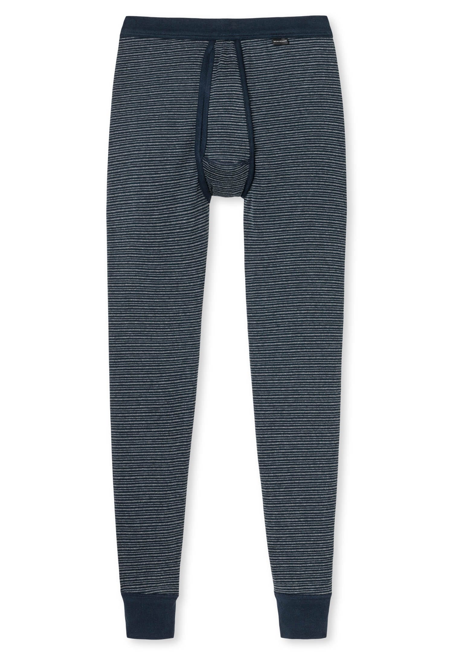 Herren Lange Unterhose Blau - Bild 1