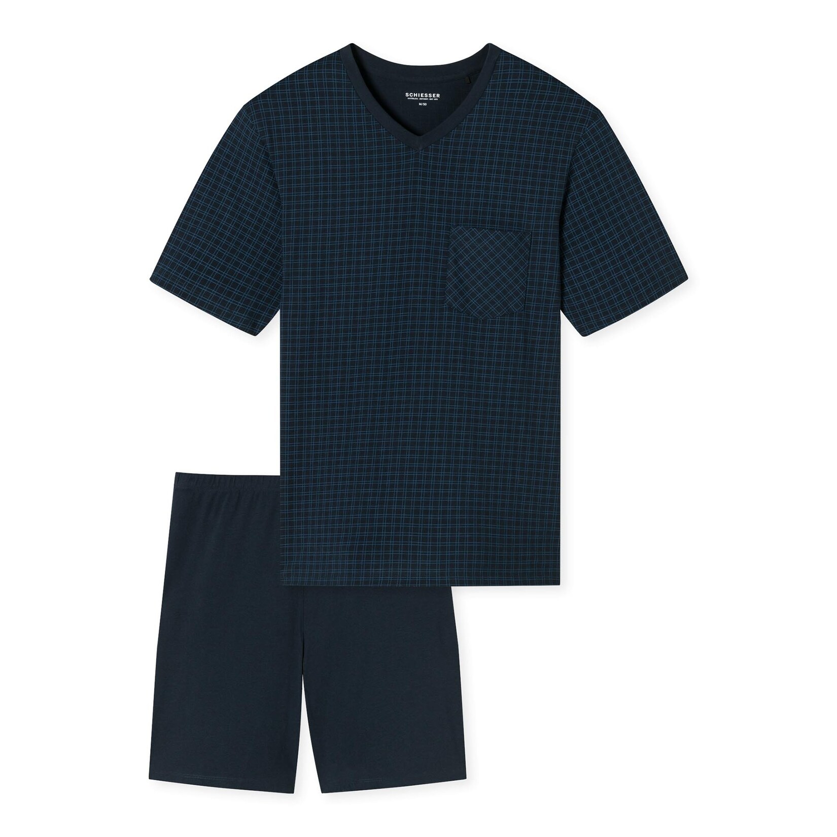 Schiesser Herren Pyjama Comfort Essentials 1er Pack