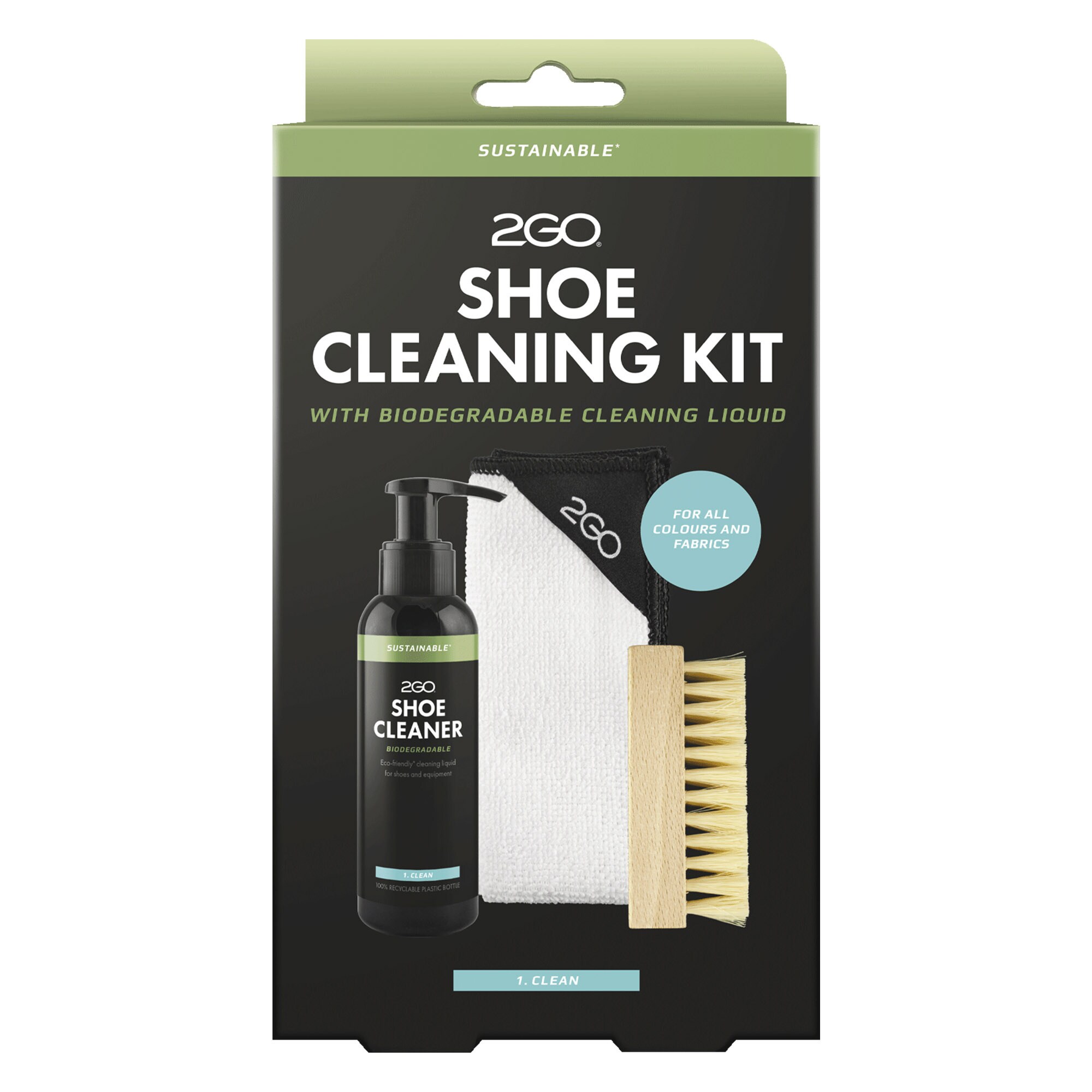 Sustainable Shoe Cleaning Kit Unisex Schuhpflege - Bild 1