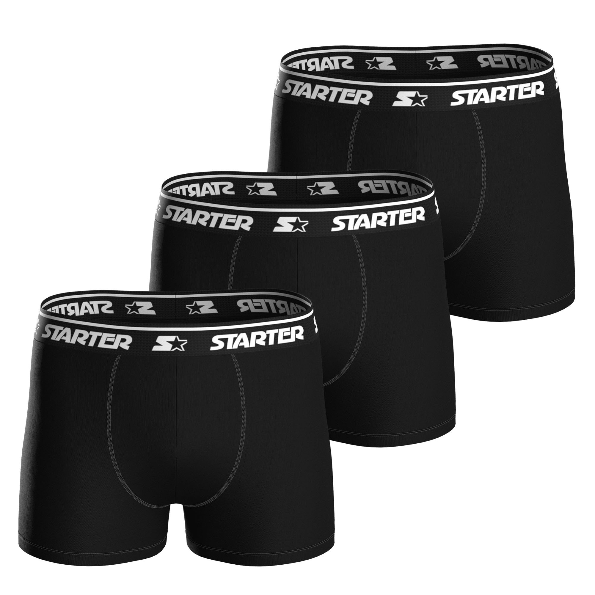 STARTER 3pk Boxers Herren Boxershort - Bild 1
