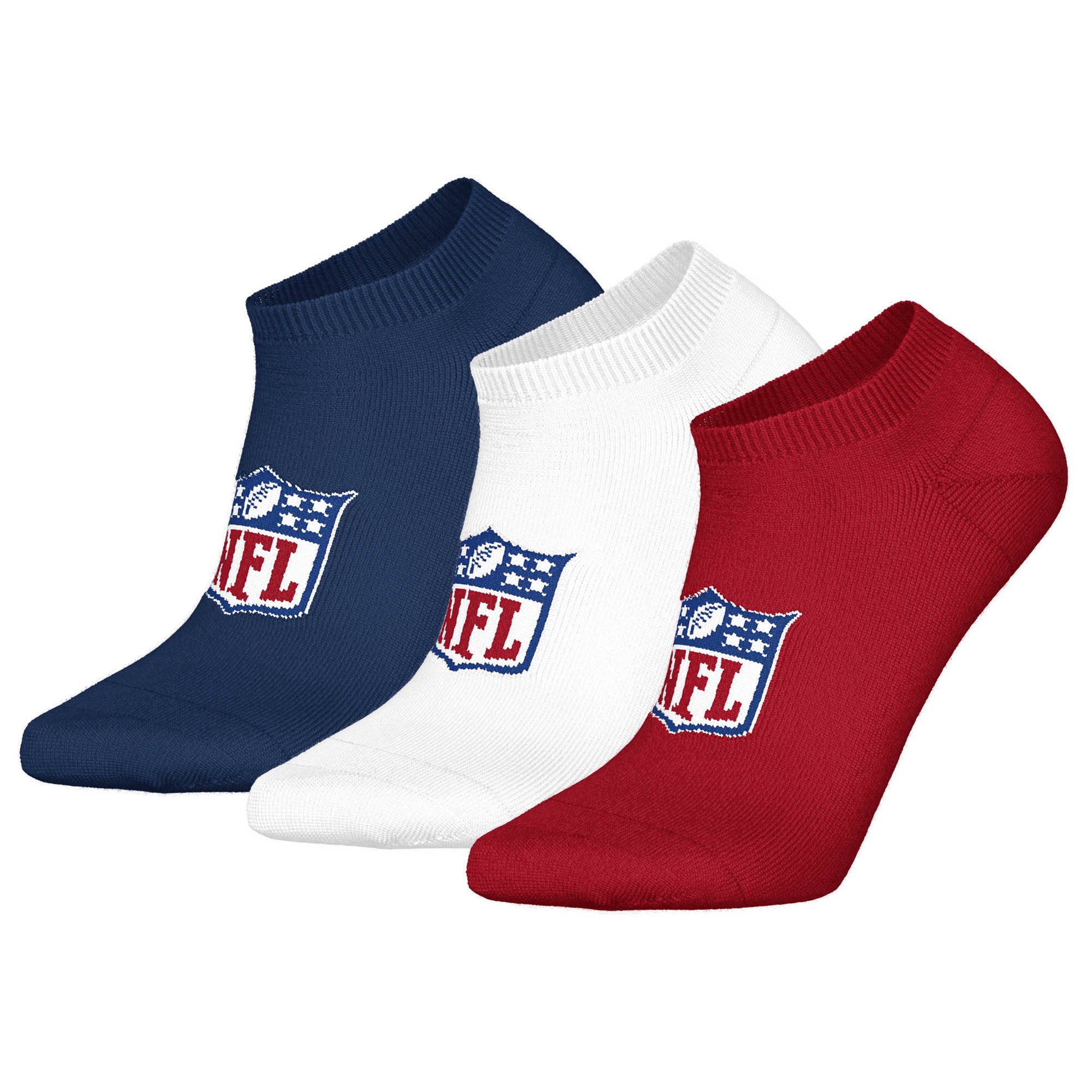 NFL SHIELD 3Pack Sneaker Socks Unisex Socken - Bild 1
