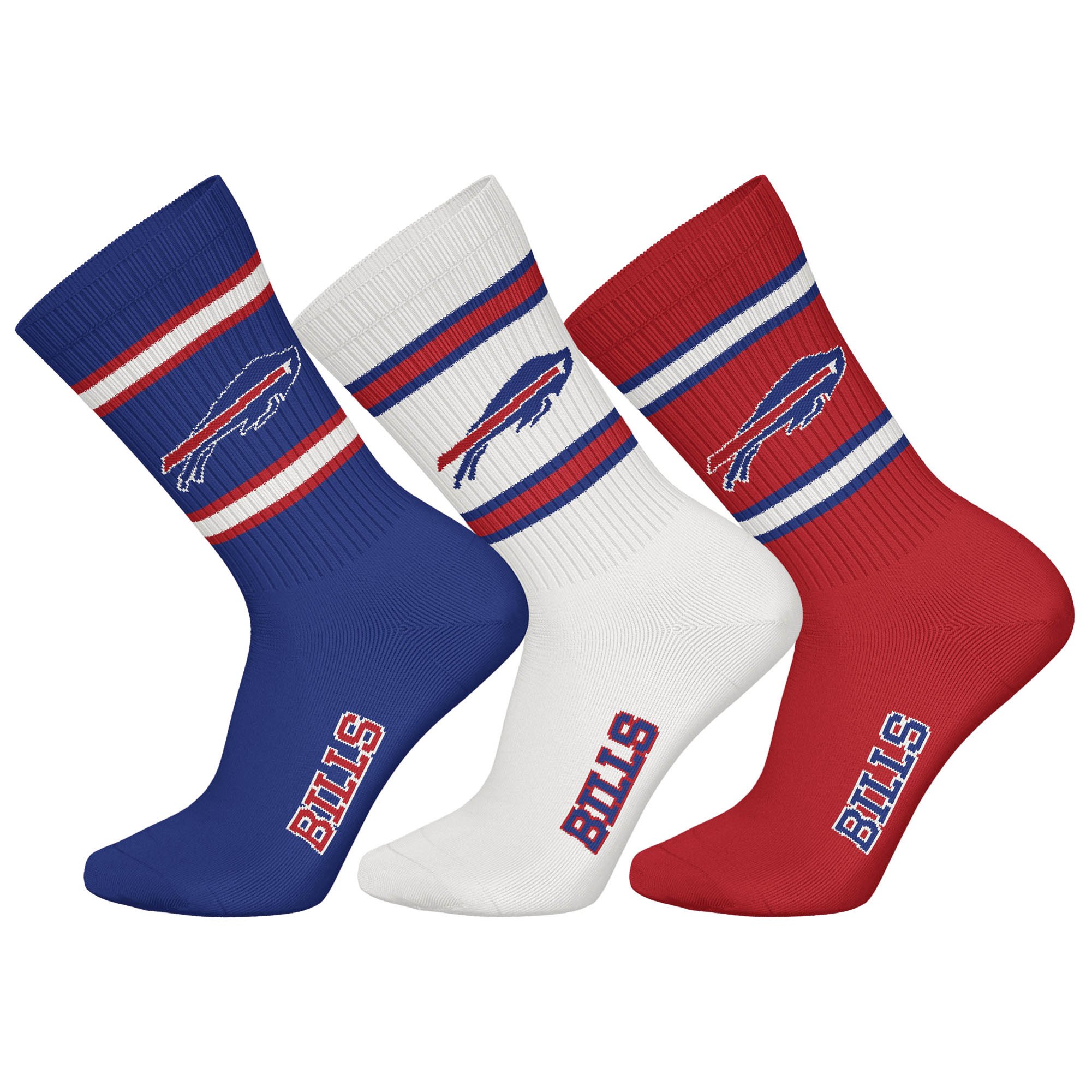 NFL 3Pack Crew Socks Unisex Socken - Bild 1