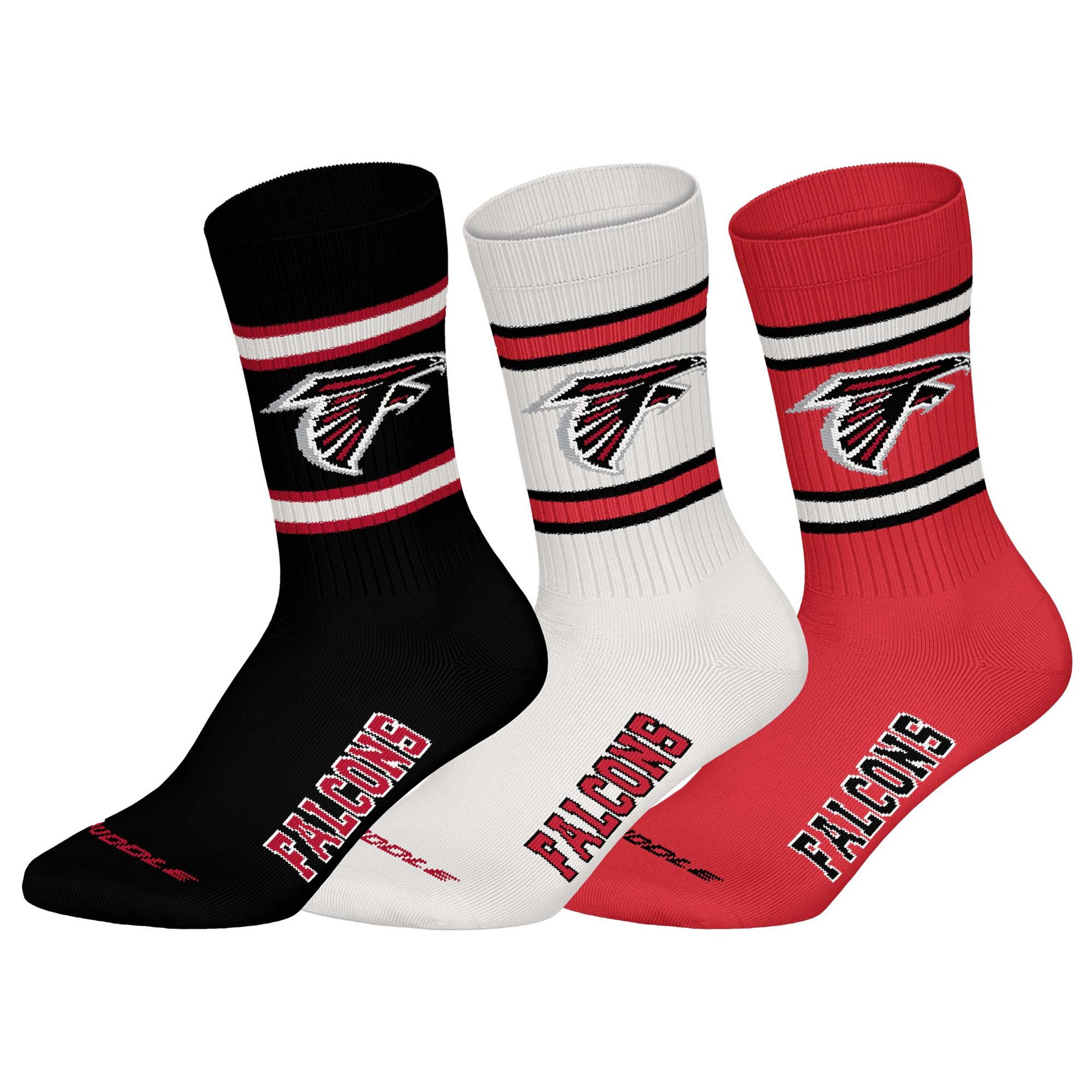 NFL 3Pack Crew Socks Unisex Socken - Bild 1