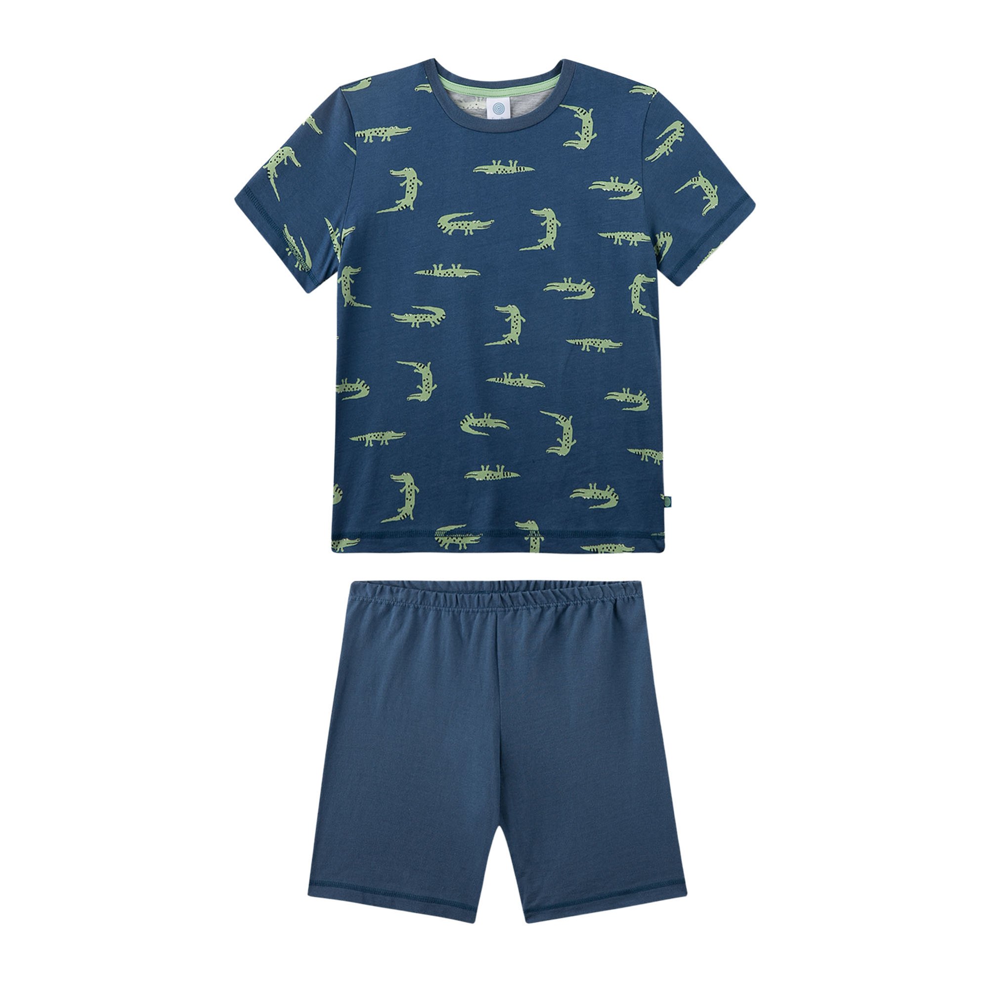Pyjama kurz Krokodil Jungen Pyjama - Bild 1