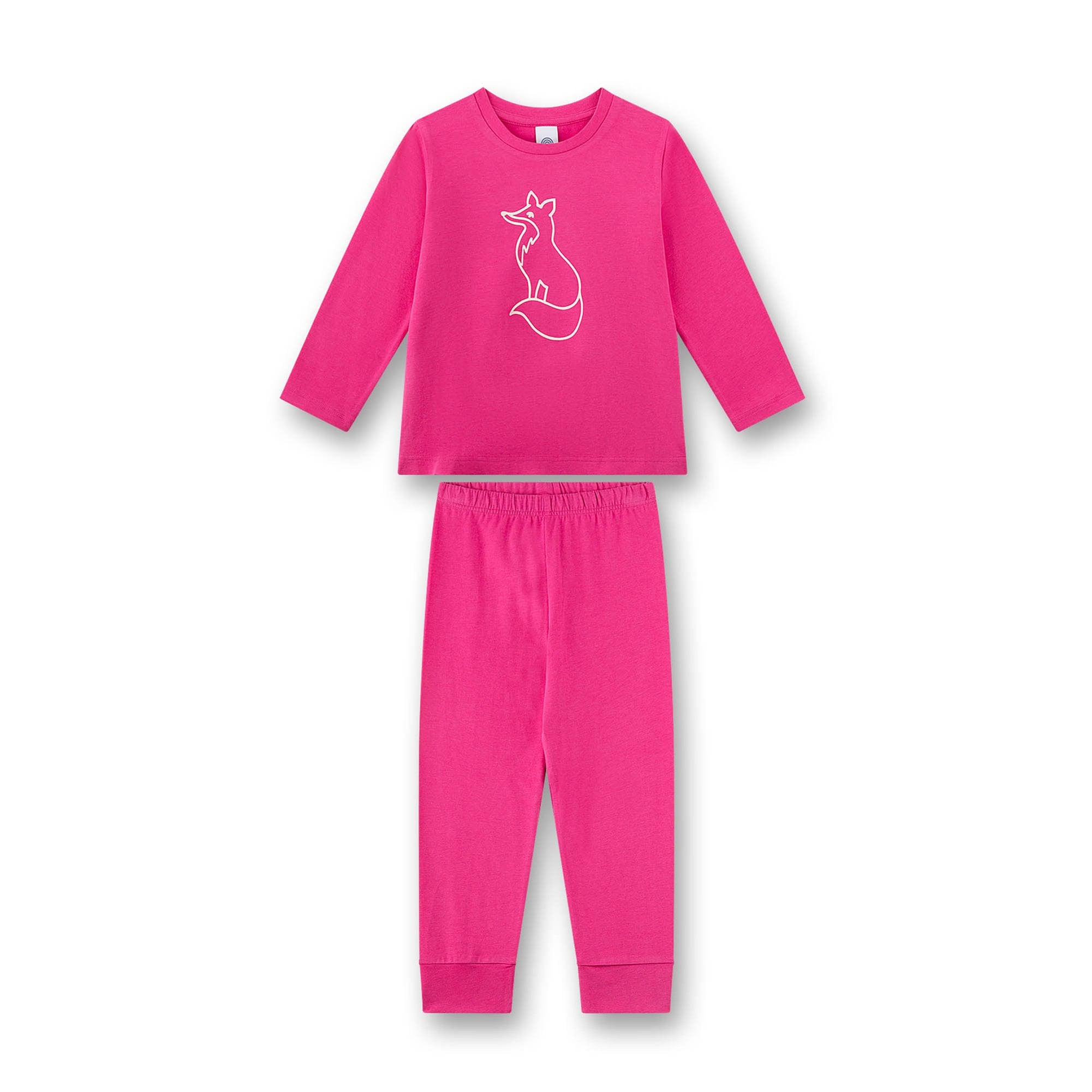 Pyjama Kids lang Fuchs M&auml;dchen Pyjama - Bild 1