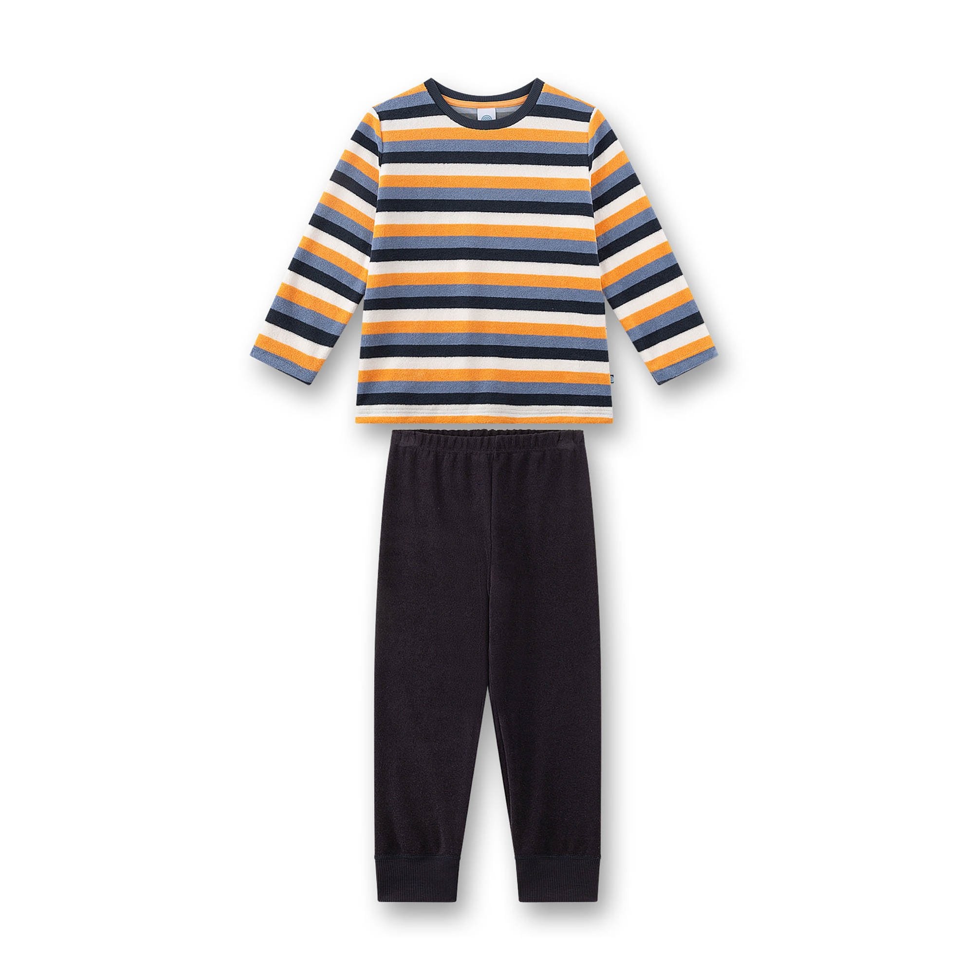 Schlafanzug Streifen lang Kids Jungen Pyjama - Bild 1