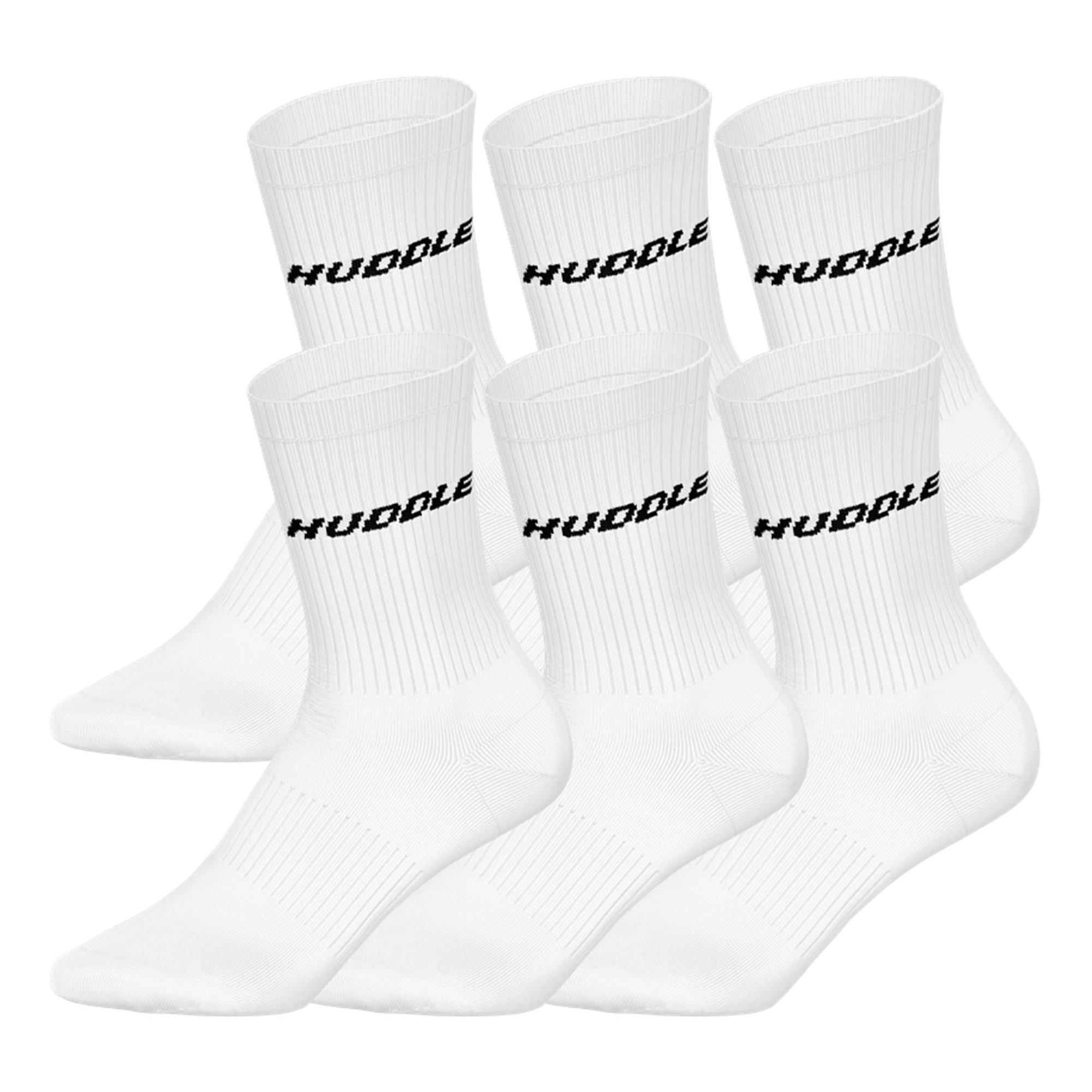 HUDDLE  6pk Crew Socks Unisex Socken - Bild 1