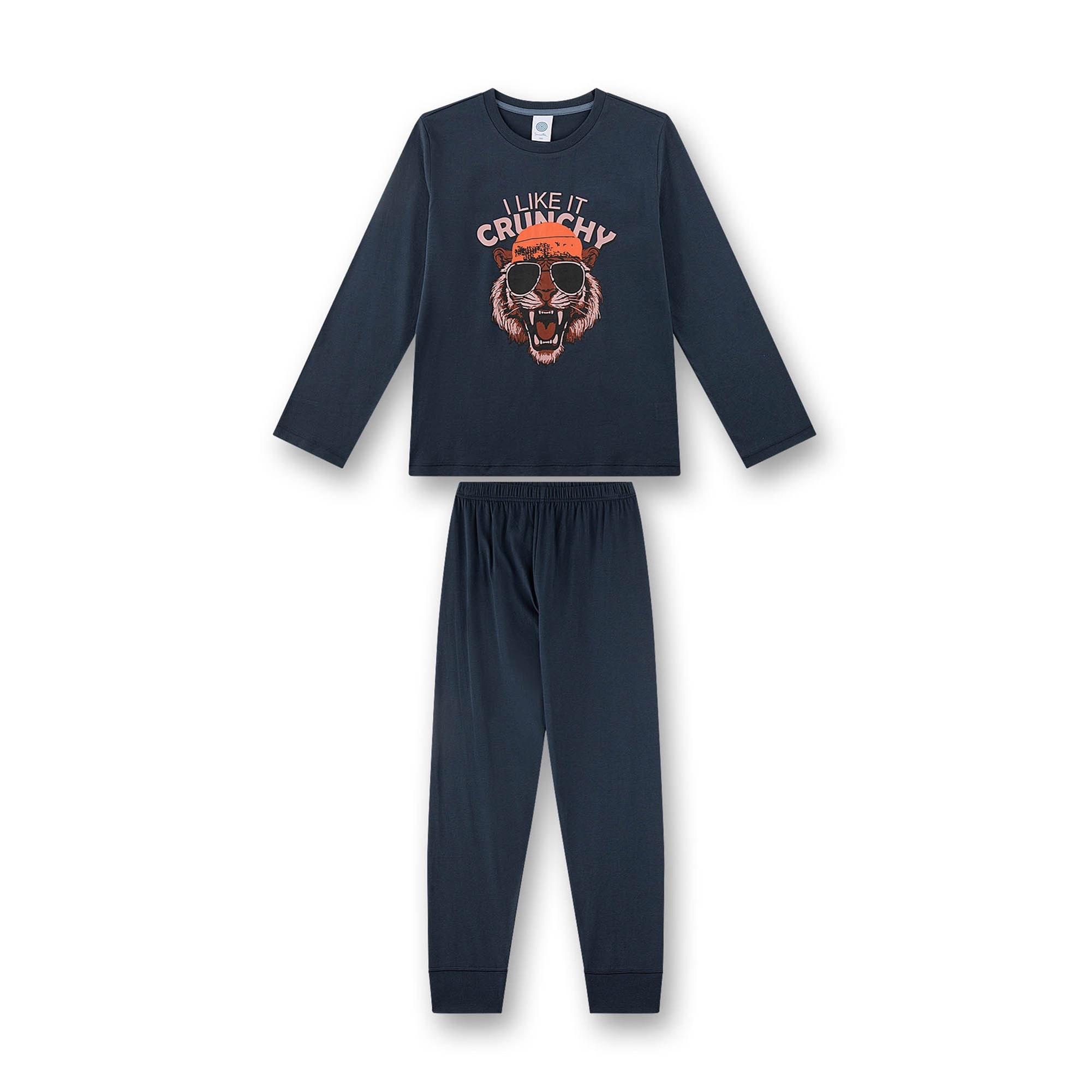 Pyjama Teens I like it crunchy lang Jungen Pyjama - Bild 1