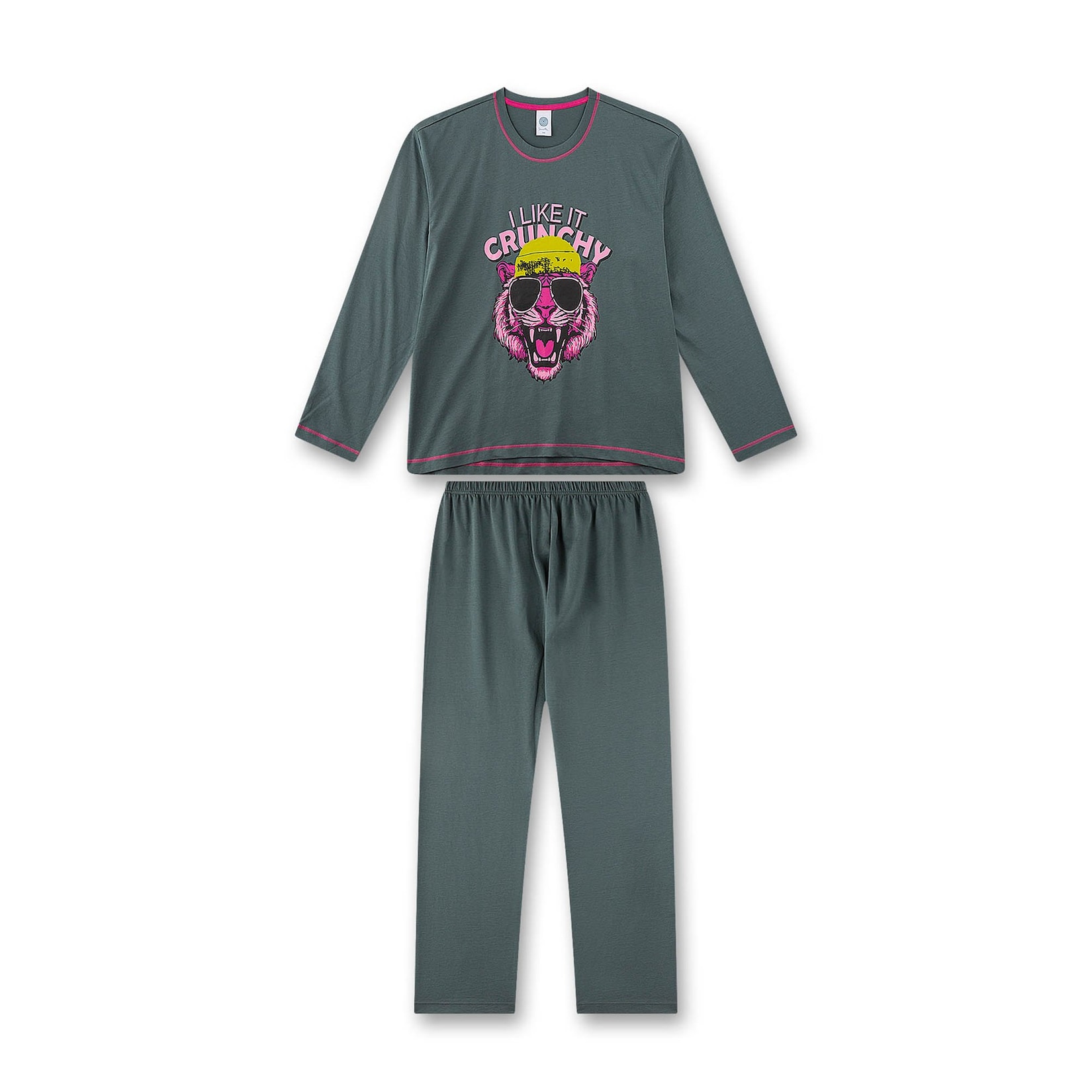 Pyjama Teenager lang I like it crunchy Mädchen Pyjama
