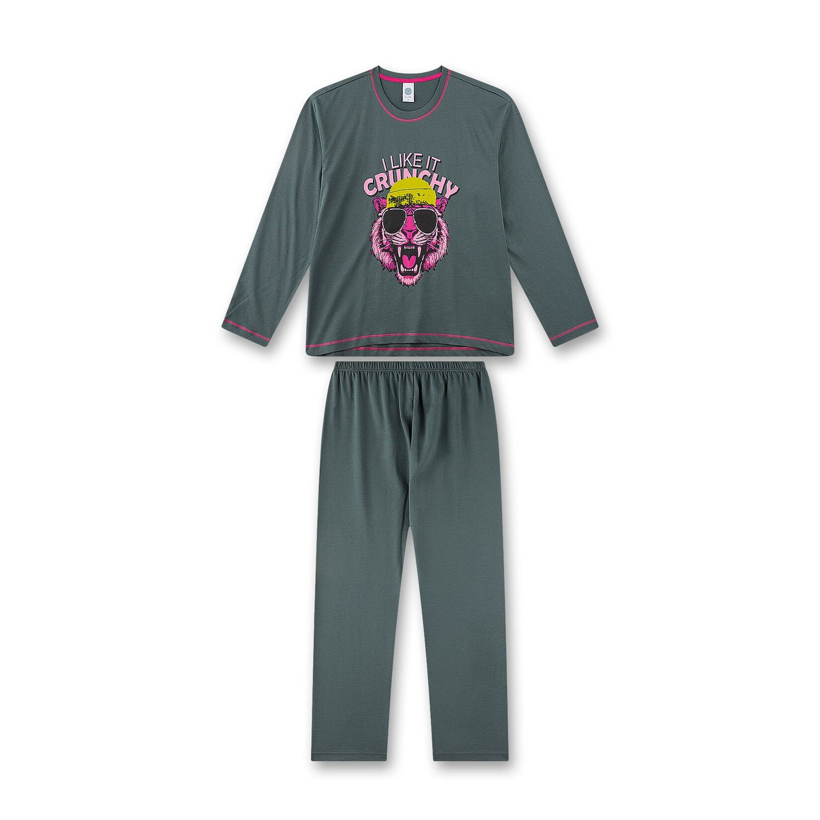 Pyjama Teenager lang I like it crunchy Mädchen Pyjama