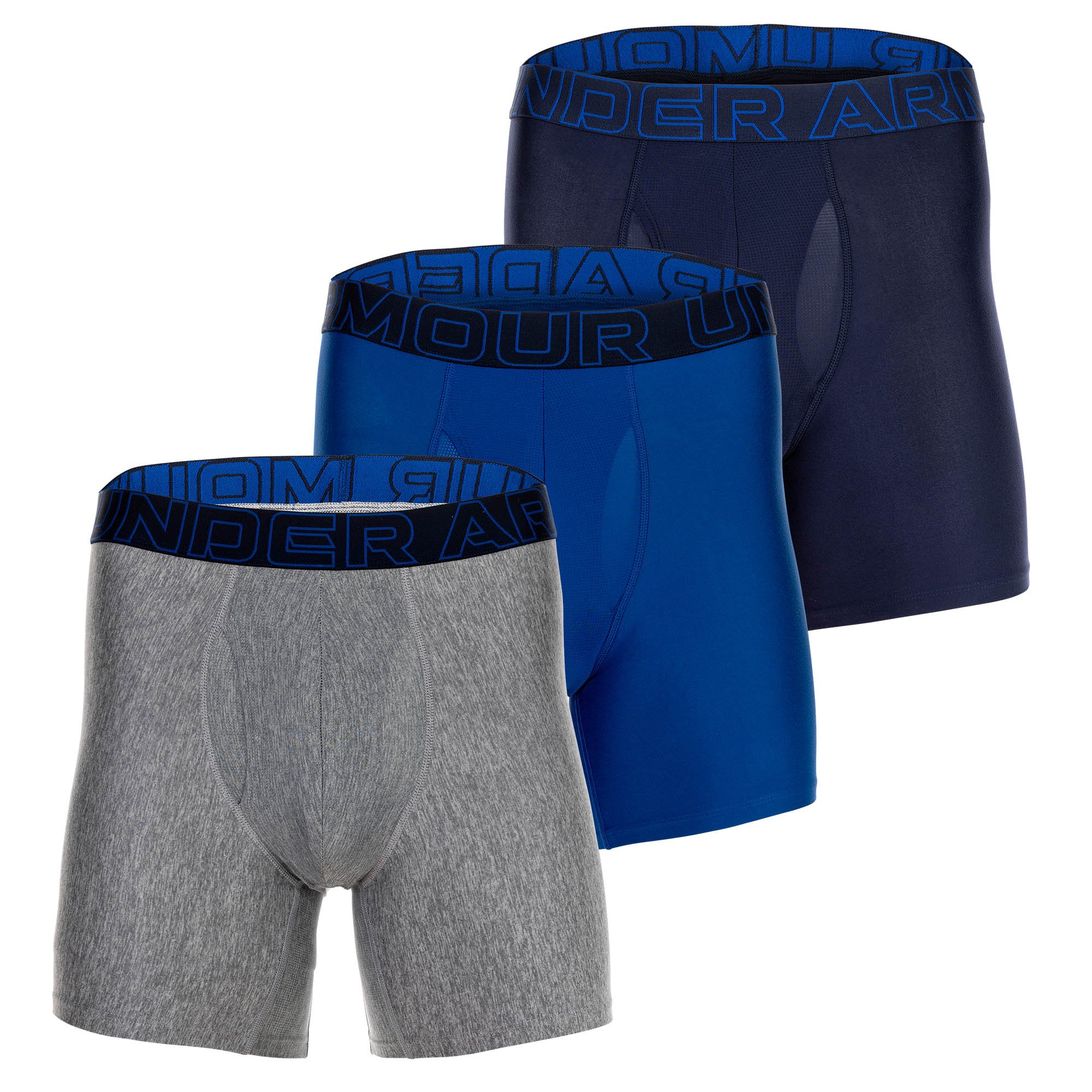 UA PERFORMANCE TECH - SOLID 6 IN 3PK Herren Boxershort - Bild 1