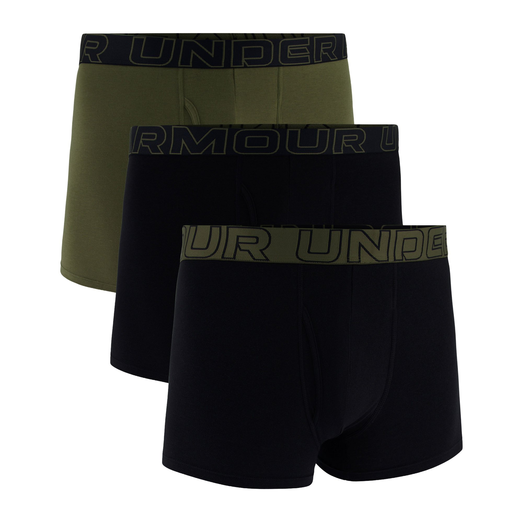 UA PERFORMANCE COTTON - SOLID 3 IN 3PK Herren Boxershort - Bild 1