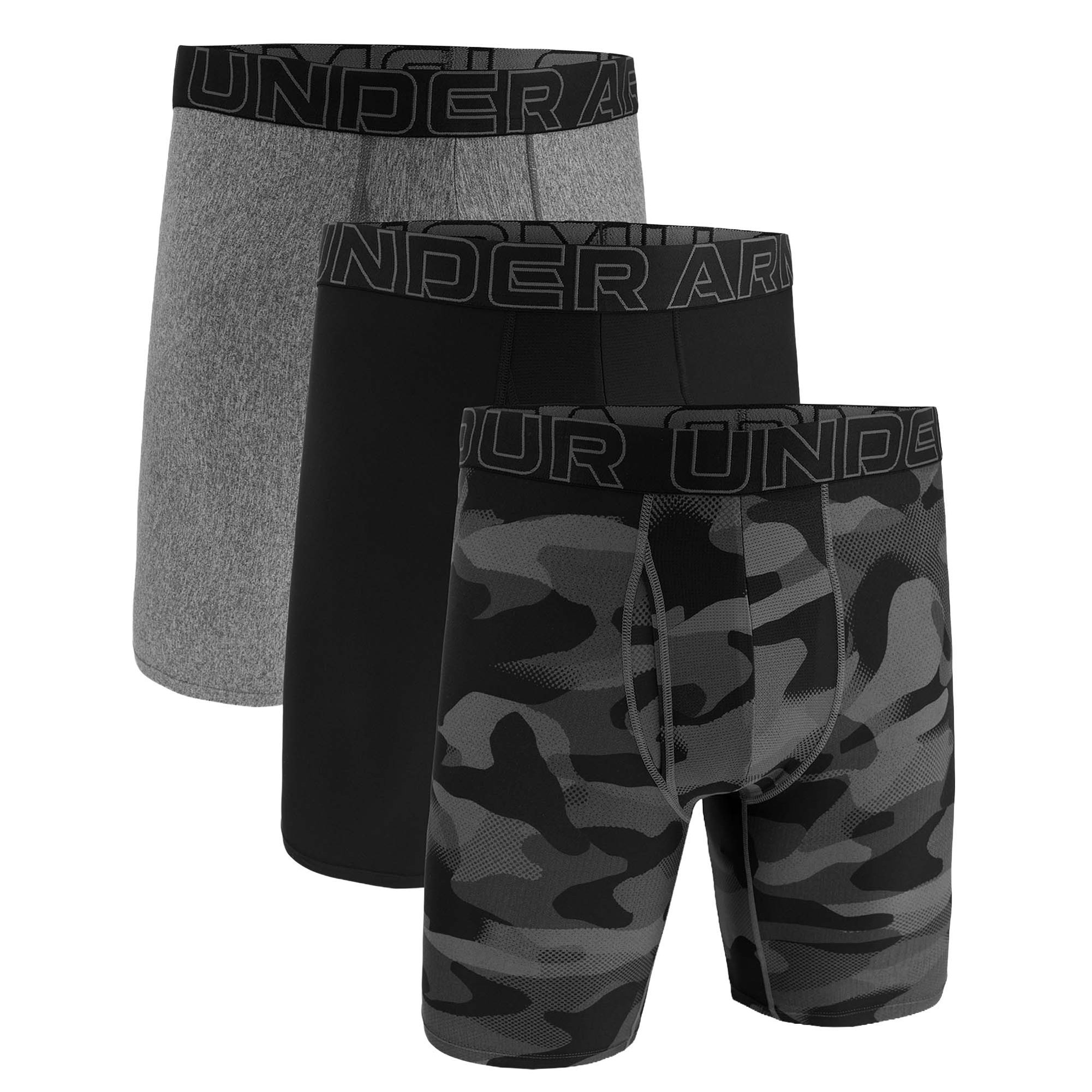 UA PERFORMANCE TECH - PRINT 9 IN 3PK Herren Boxershort - Bild 1