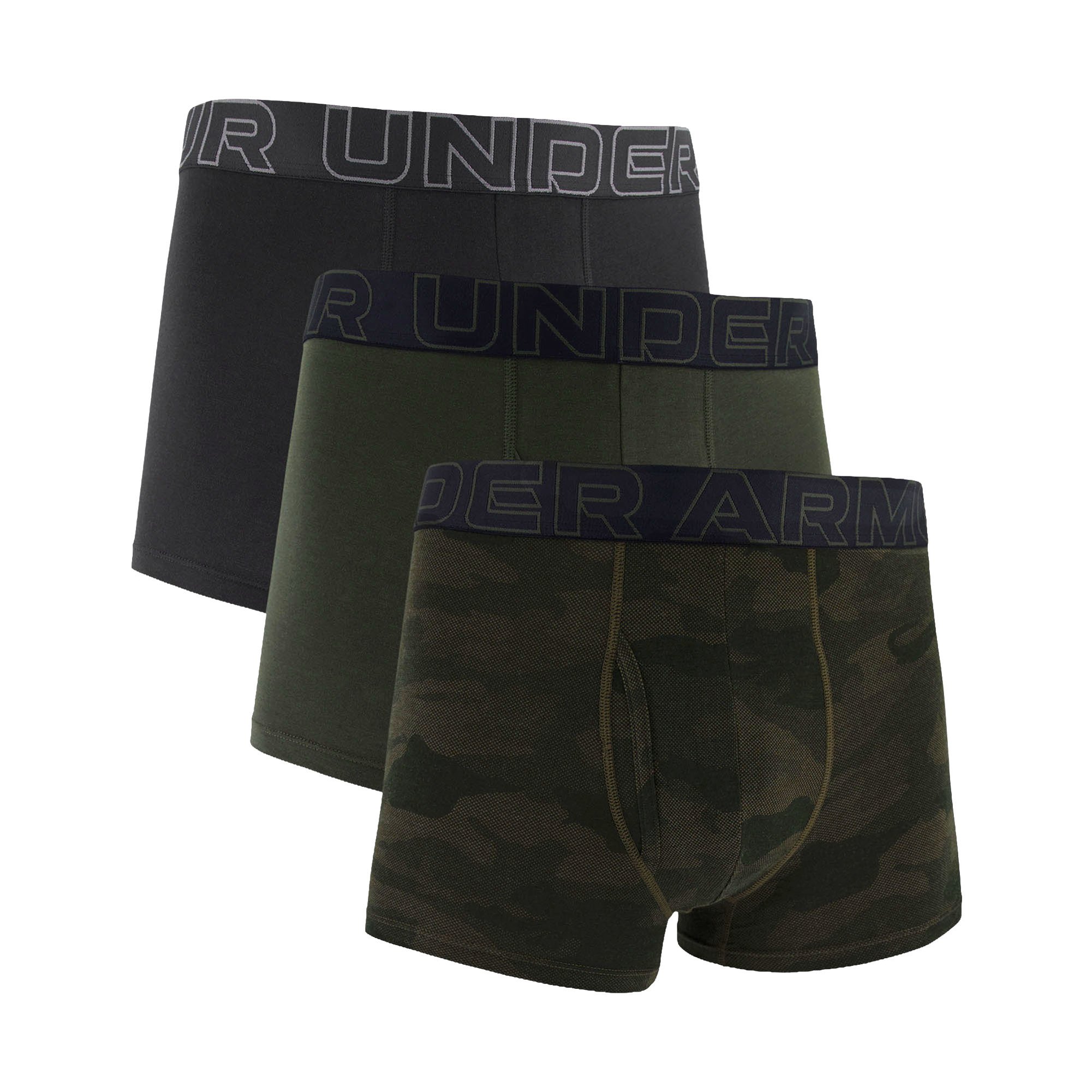 UA PERFORMANCE COTTON - PRINT 3 INCH Herren Boxershort - Bild 1