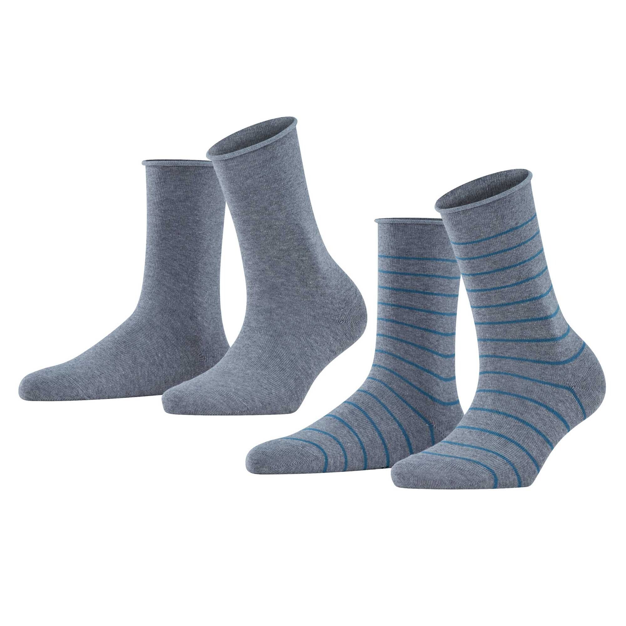 FALKE Happy Stripe 2-Pack SO Damen Socken - Bild 1