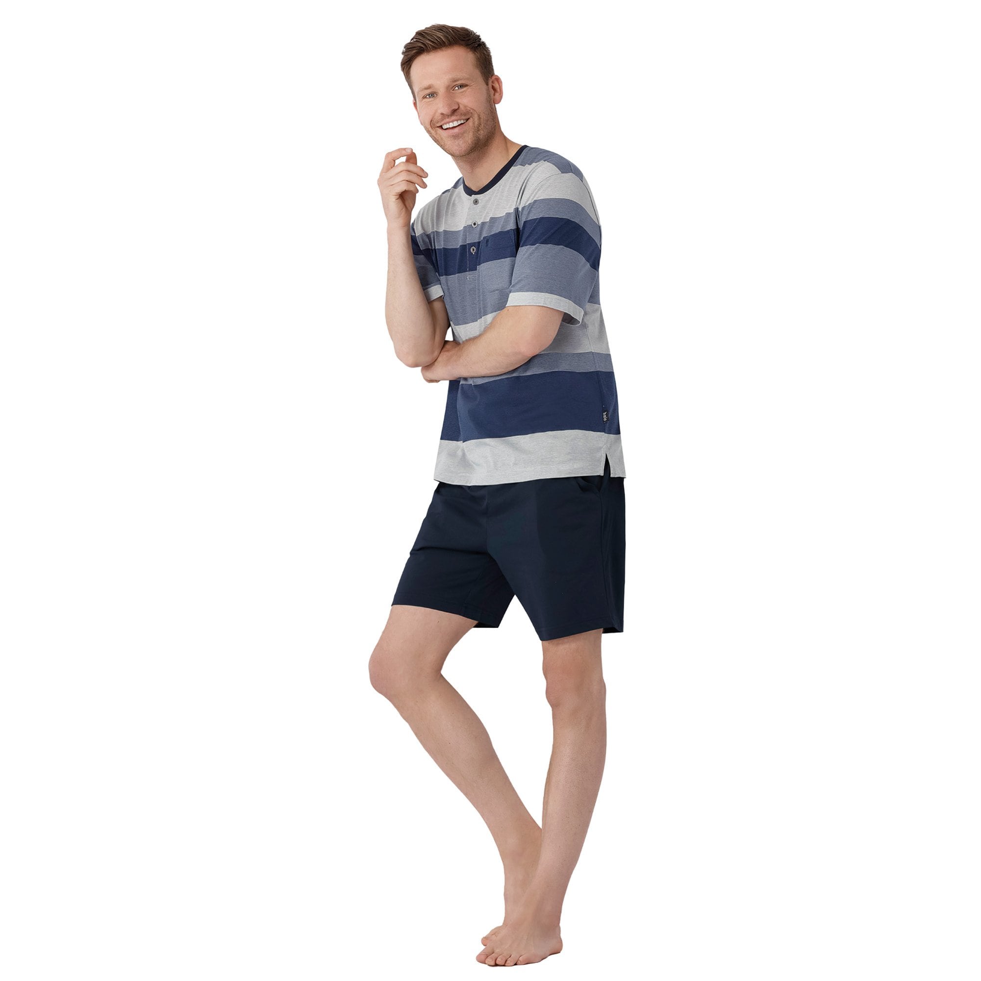 Klima Komfort Shorty Herren Pyjama - Bild 1