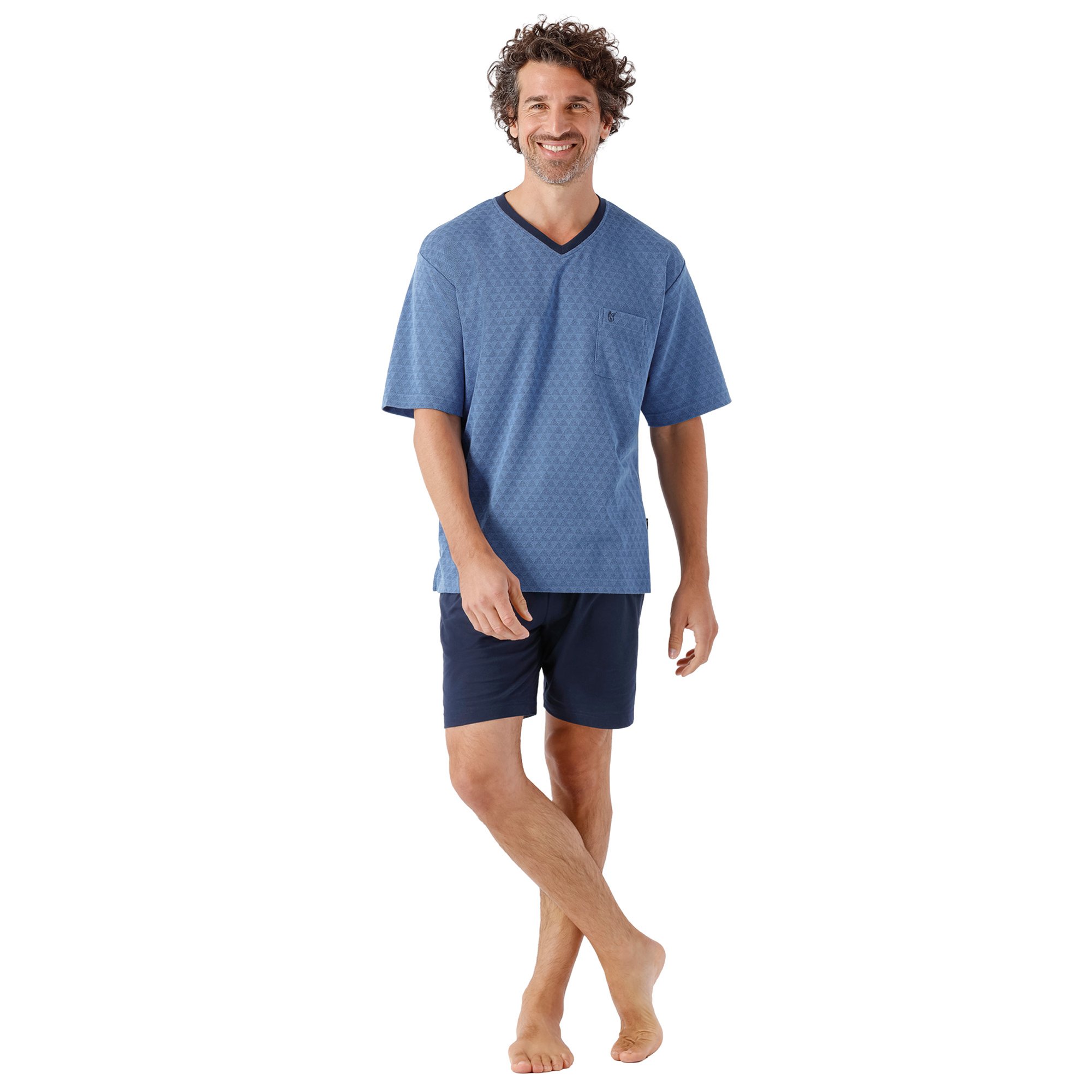Klima-Light Shorty Herren Pyjama - Bild 1