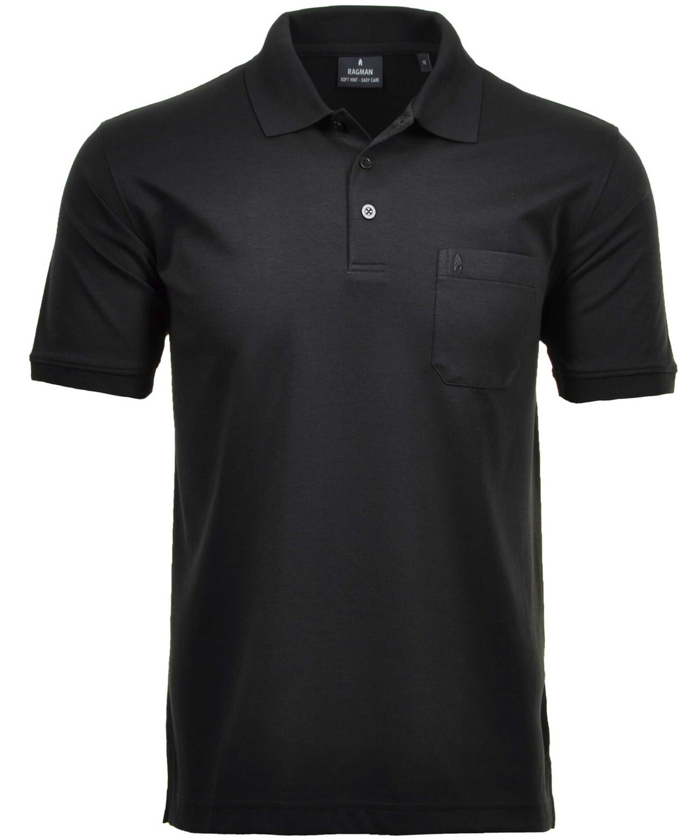 Softknit-Polo Herren Poloshirt