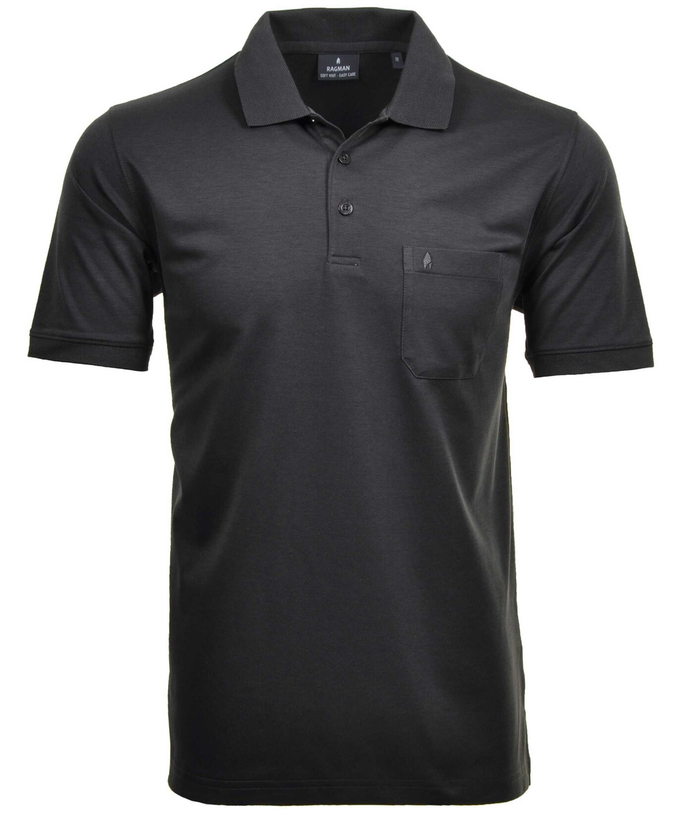 Softknit-Polo Herren Poloshirt