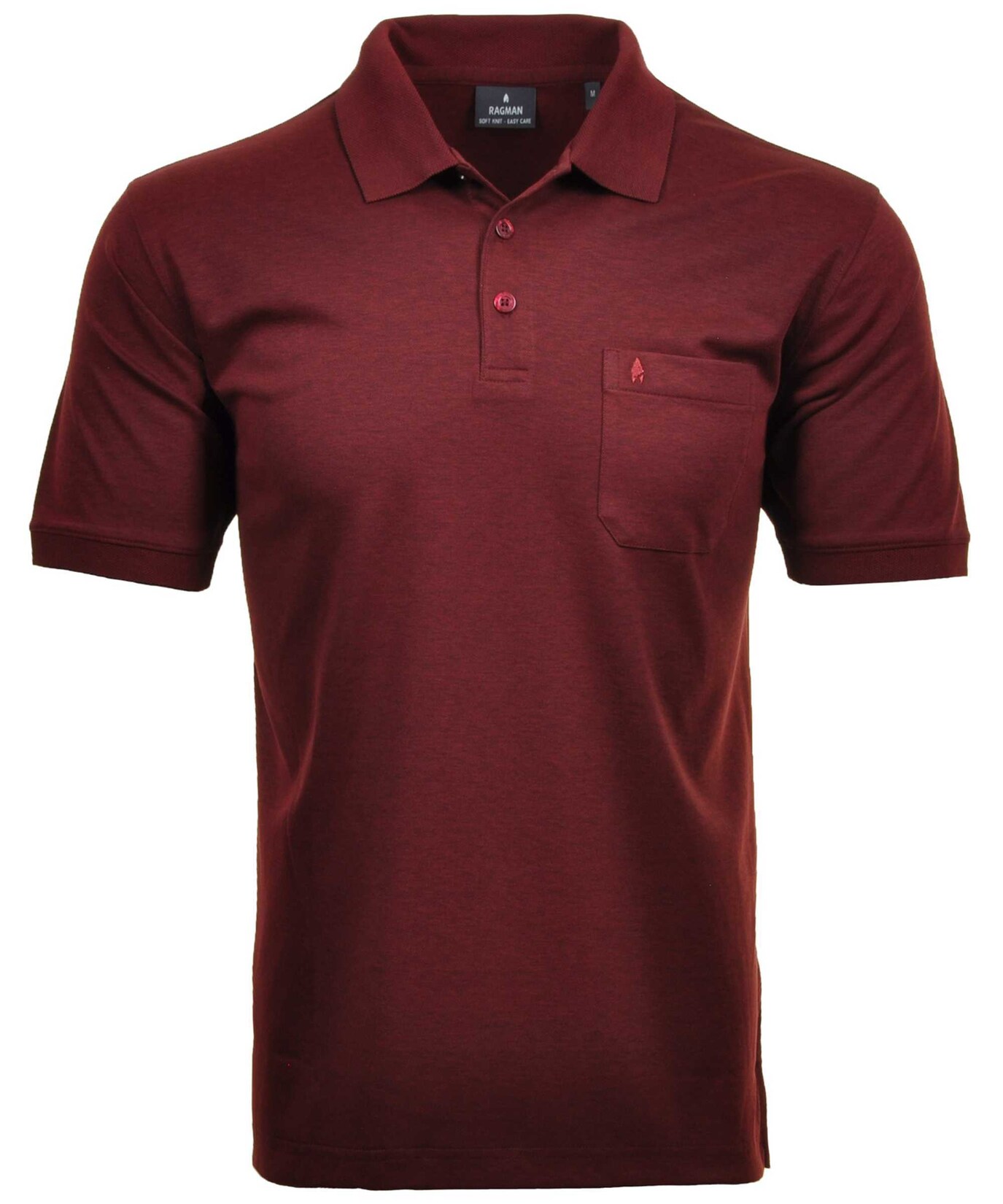 Softknit-Polo Herren Poloshirt