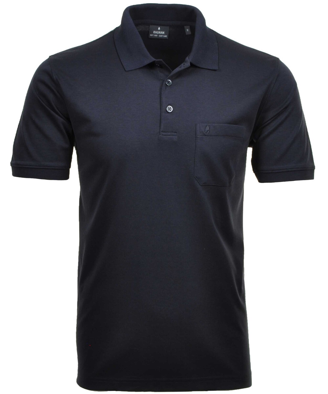 Softknit-Polo Herren Poloshirt