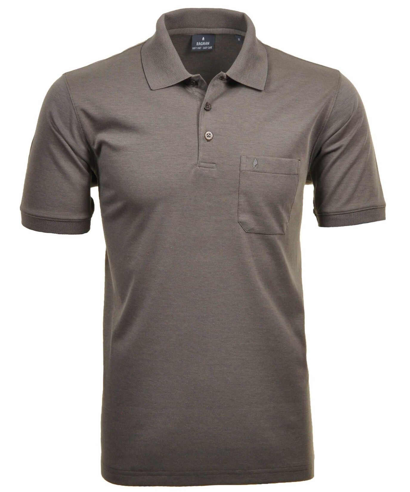 Softknit-Polo Herren Poloshirt