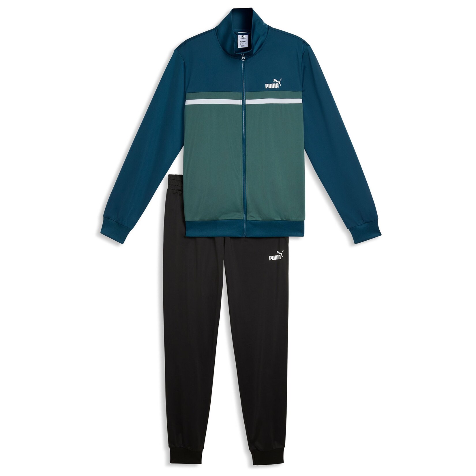 Poly Colorblock Suit Herren Trainingsanzug