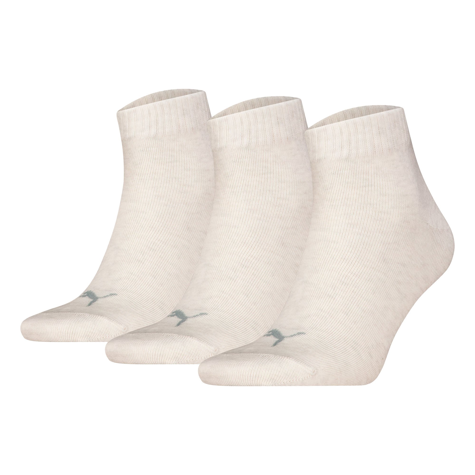 Quarter Plain 3P Unisex Socken - Bild 1