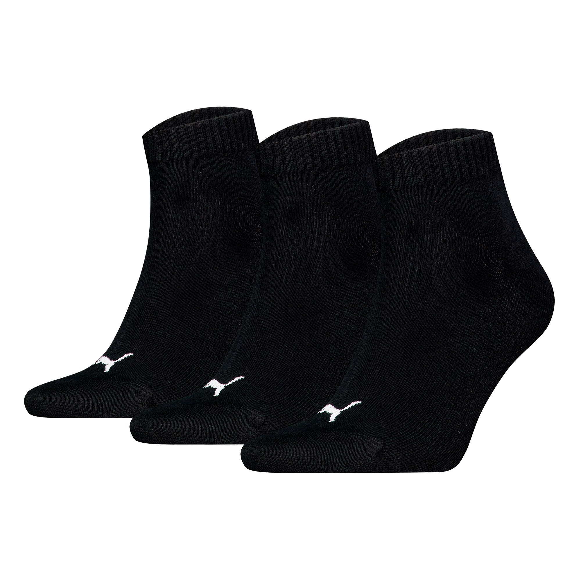 Quarter Plain 3P Unisex Socken - Bild 1