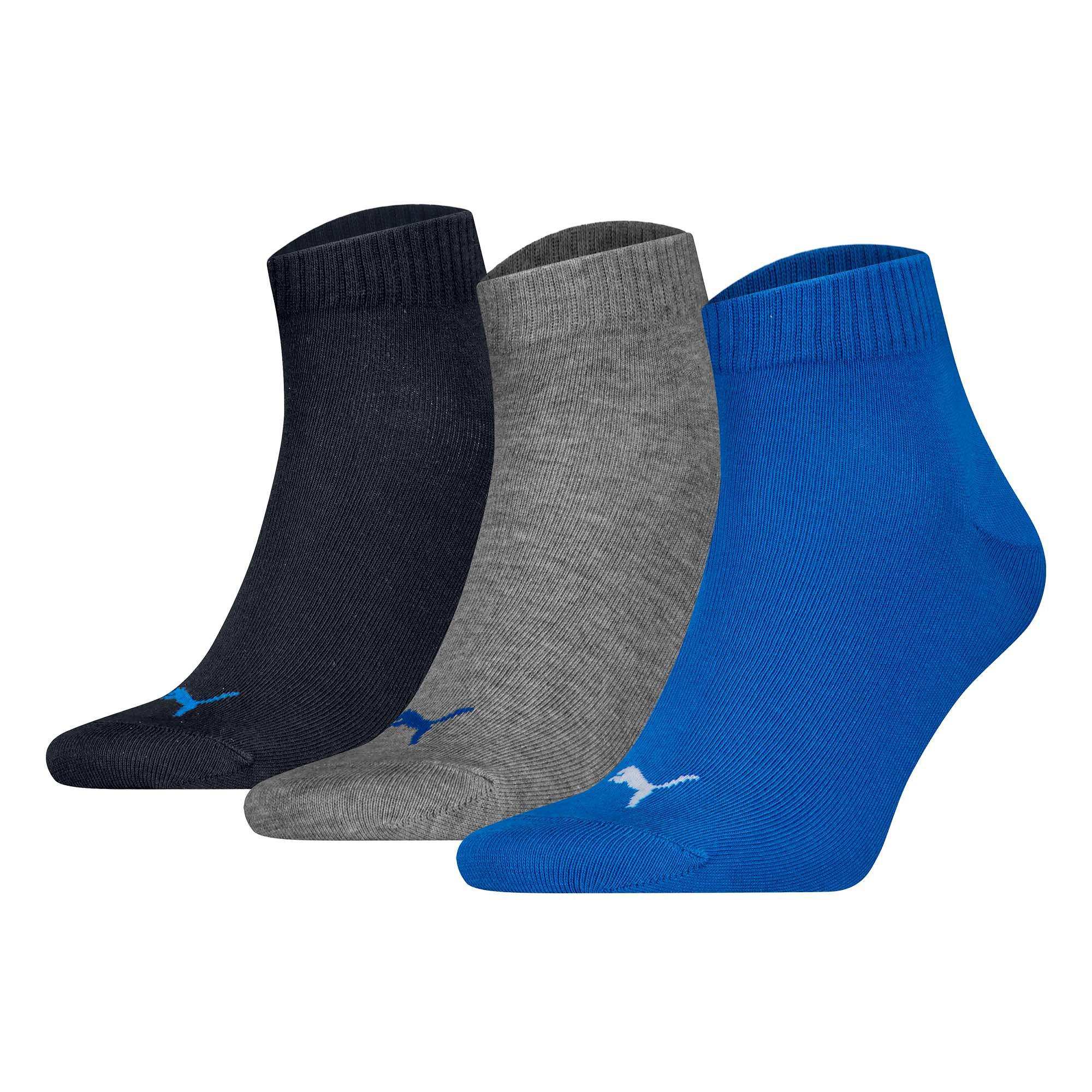 Quarter Plain 3P Unisex Socken - Bild 1