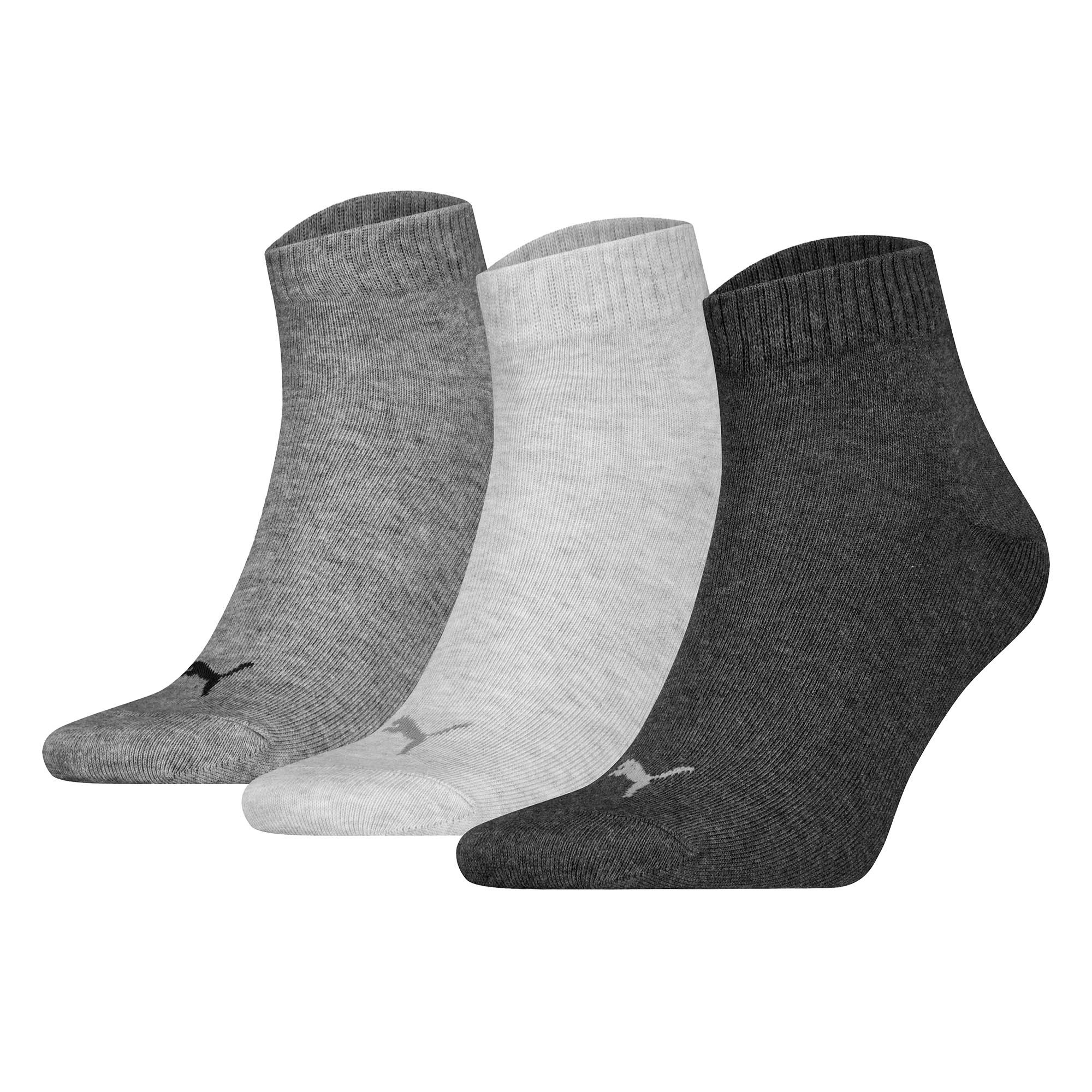 Quarter Plain 3P Unisex Socken - Bild 1