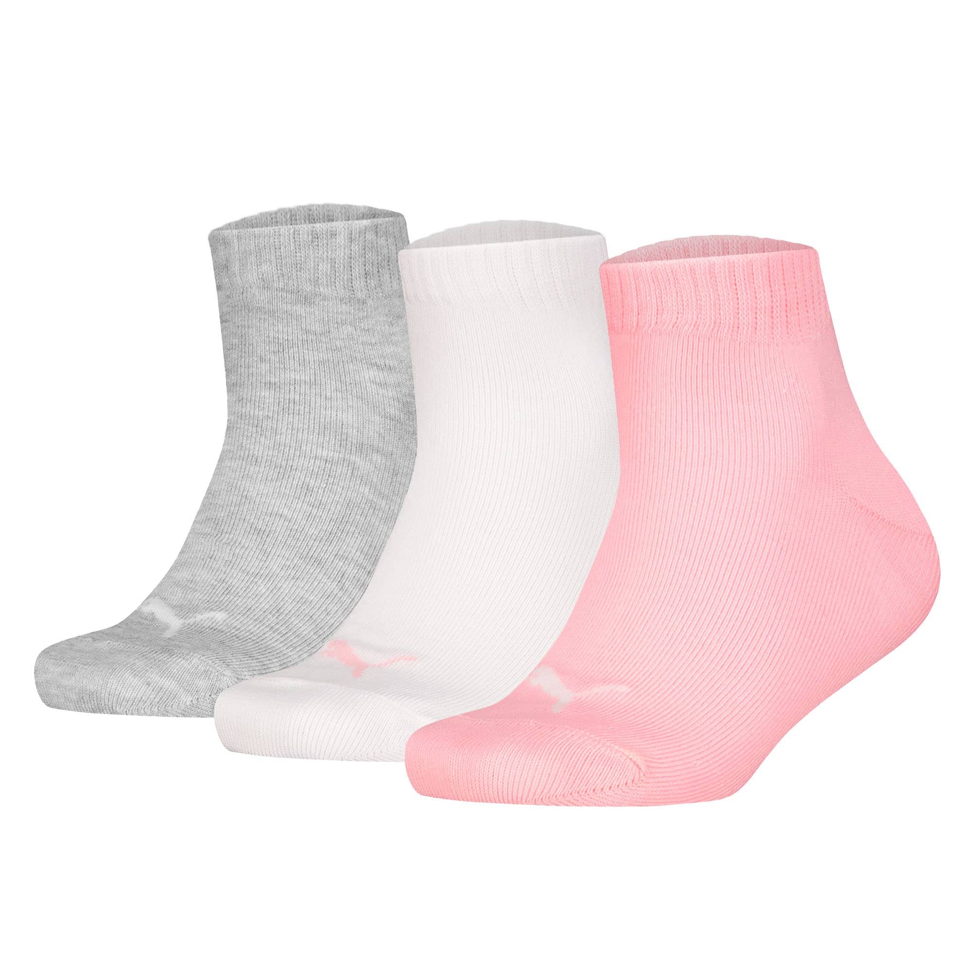 Plain Quarter 3P Unisex Socken - Bild 1