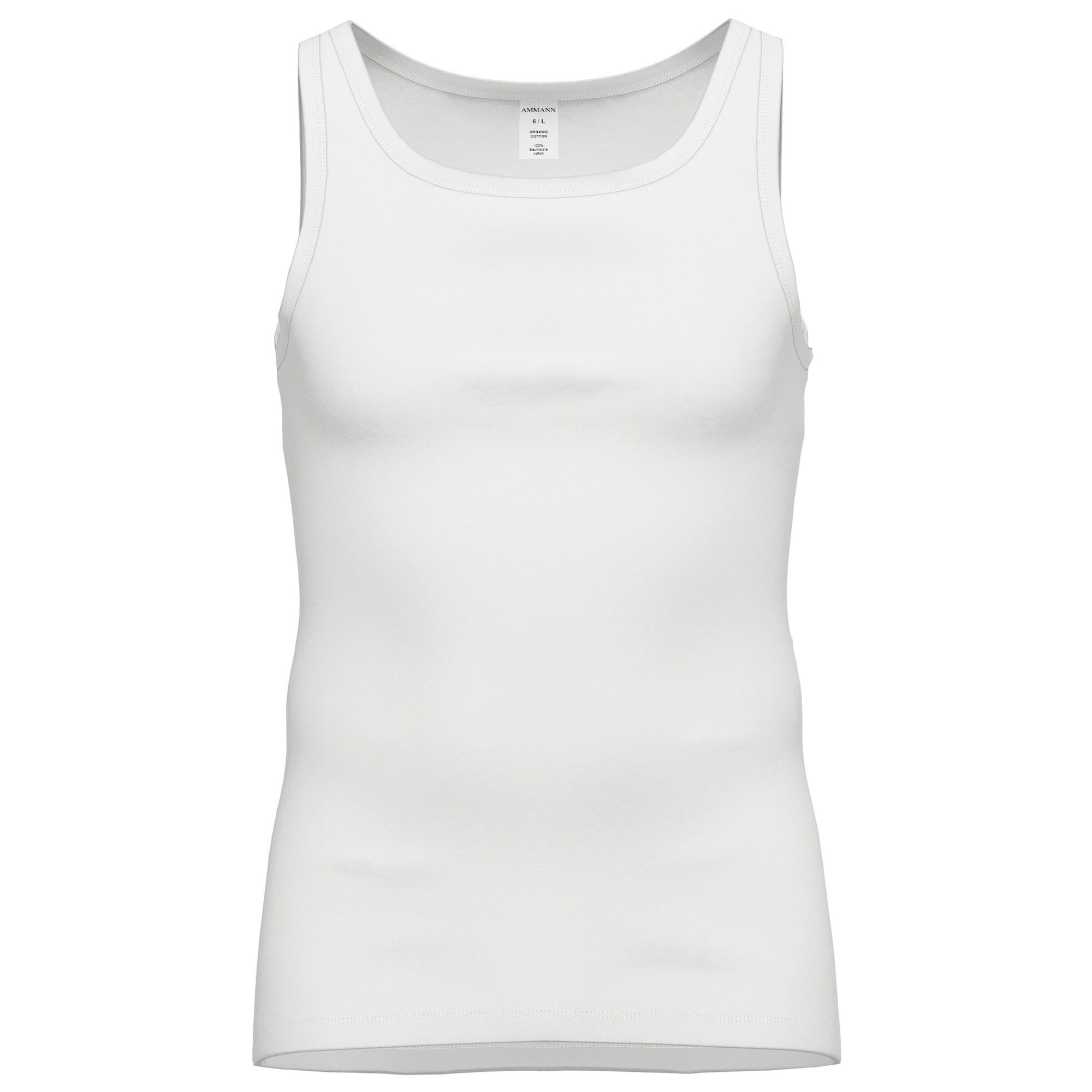 Feinripp Unterhemd Herren Unterhemd - Bild 1