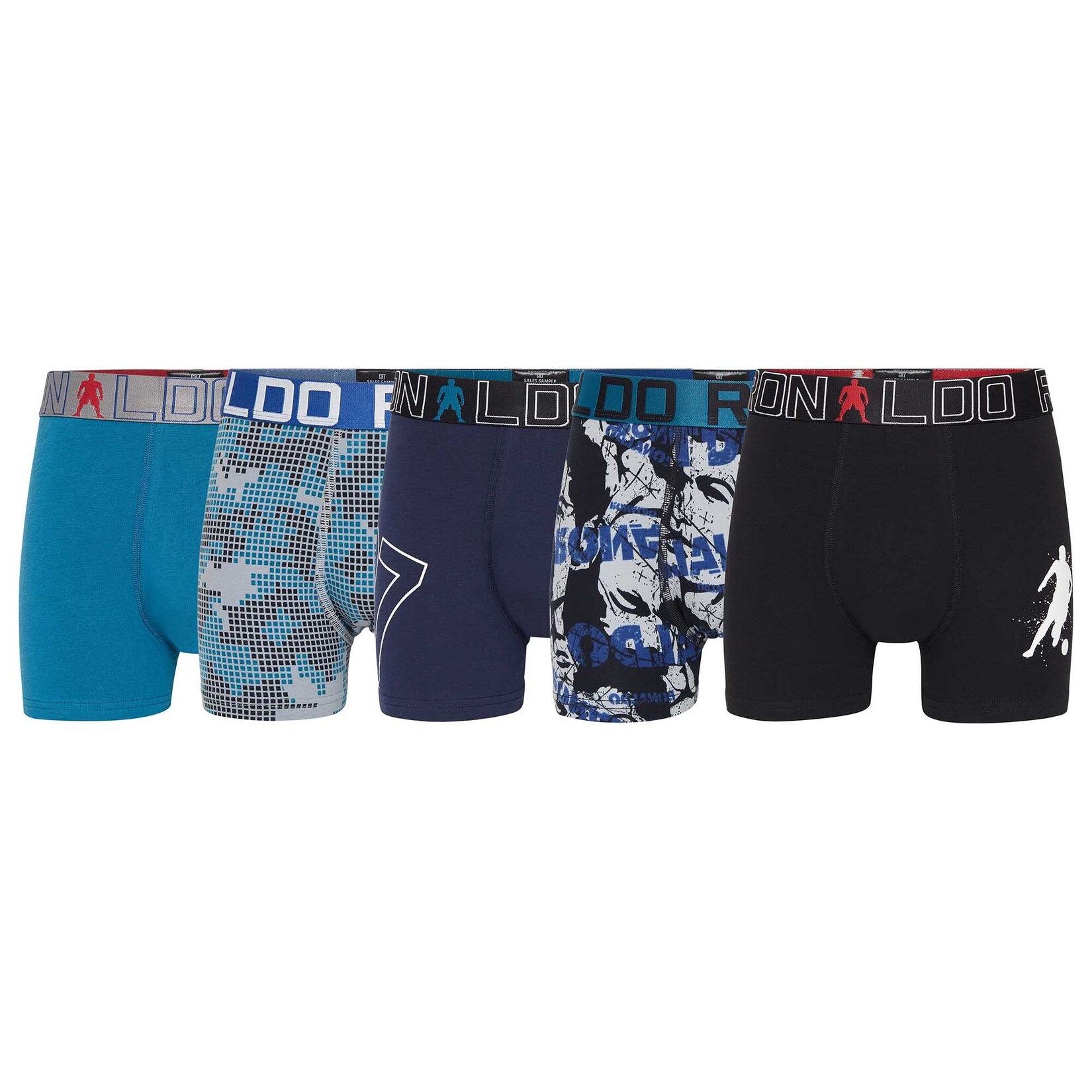 CR7 Boys Trunk 5-pack Jungen Boxershort | 05709405882642