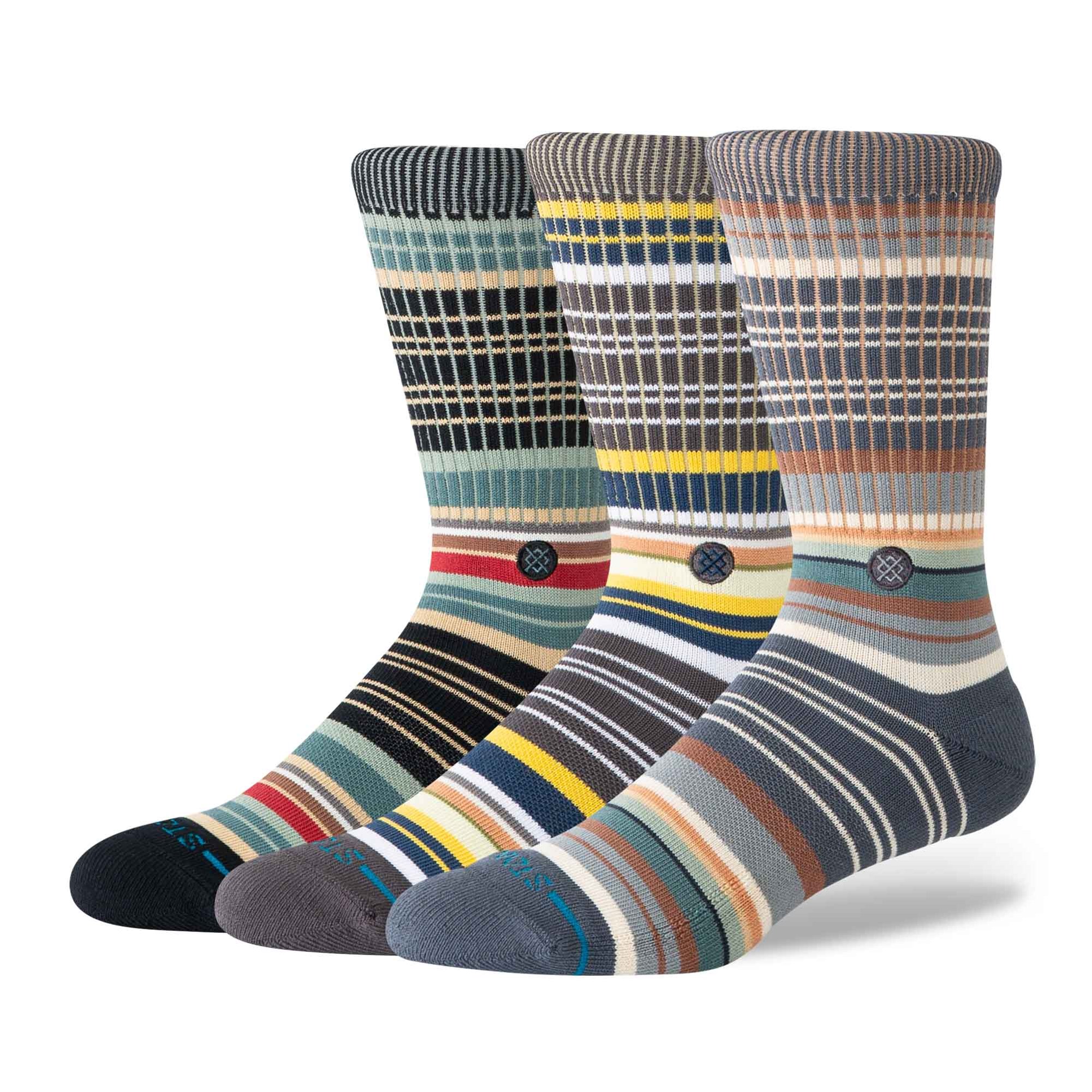 Jorongo 3 Pack Crew Socks Unisex Socken - Bild 1