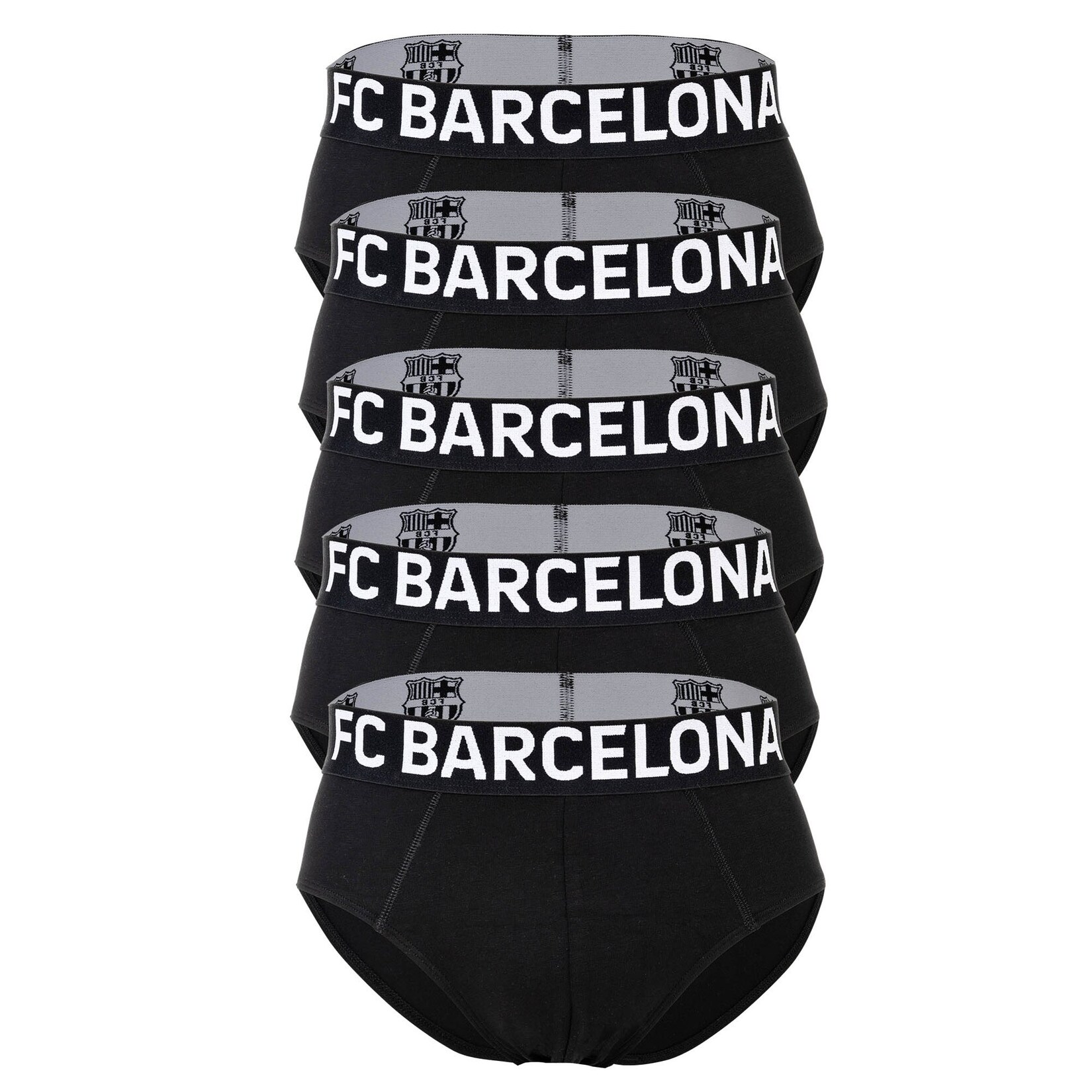 FCB Men Briefs 5-Pack Herren Slip