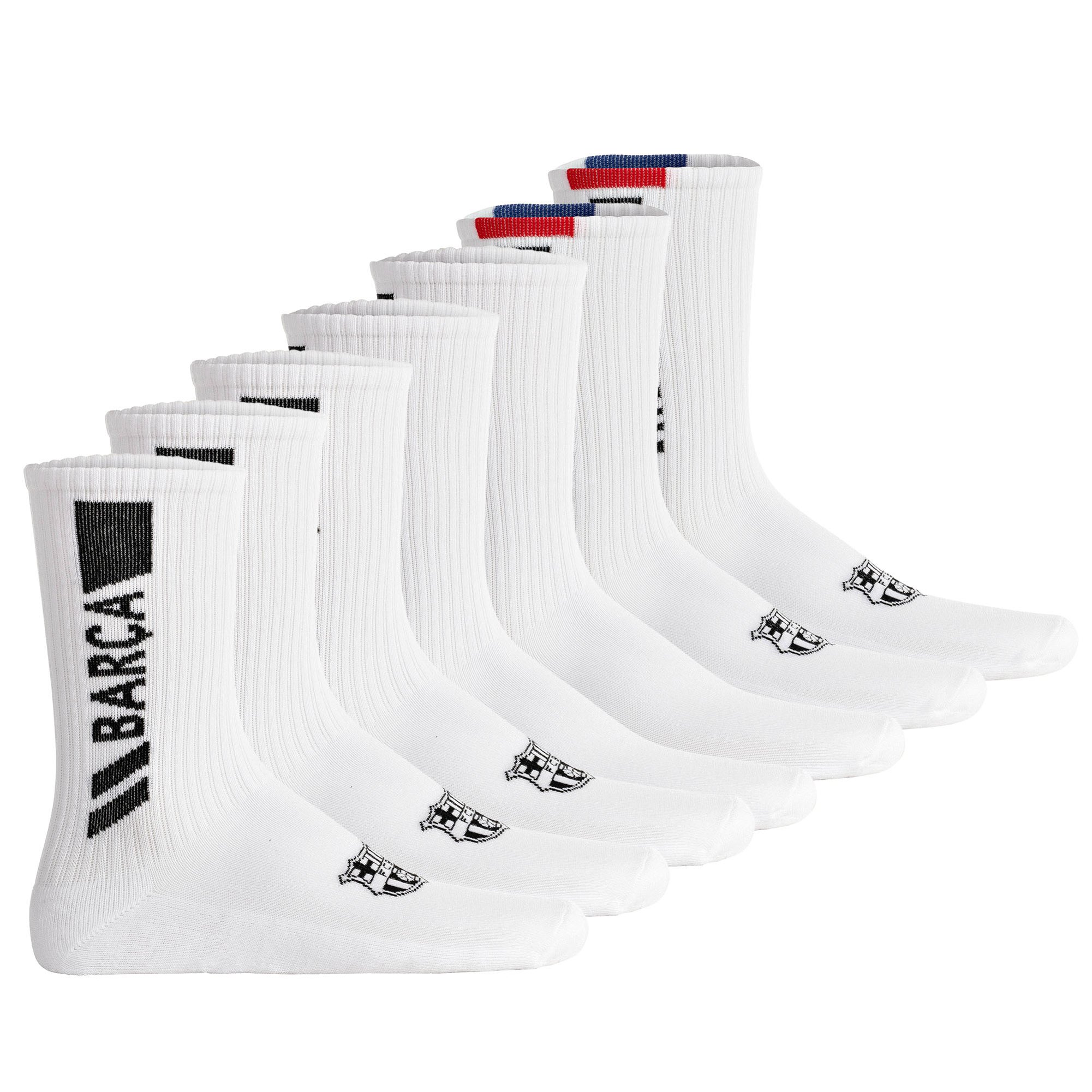 FCB Crew Socks 7-Pack Unisex Socken - Bild 1